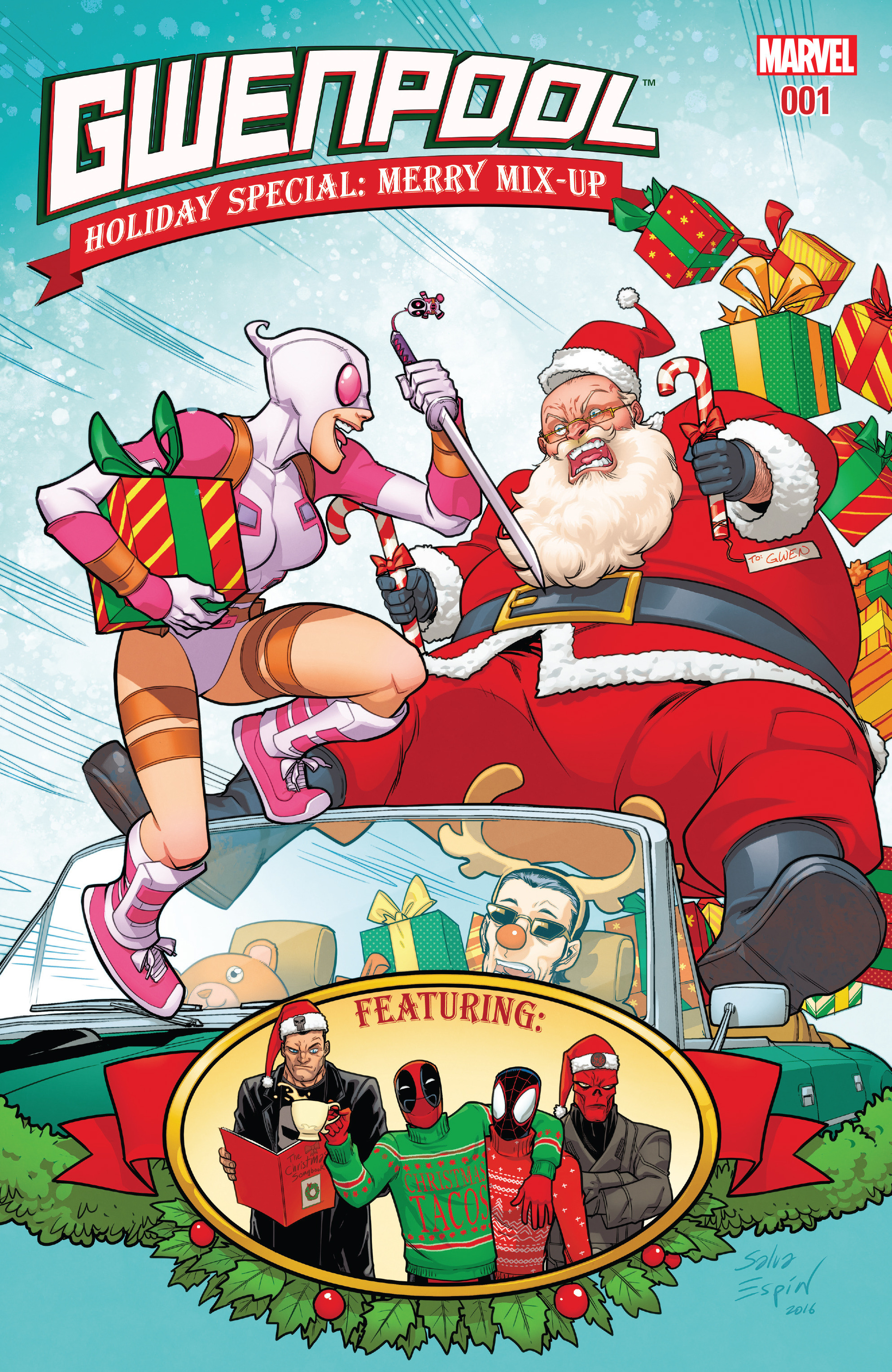 Gwenpool Holiday Special - Merry Mix-Up (2016): Chapter 1 - Page 1