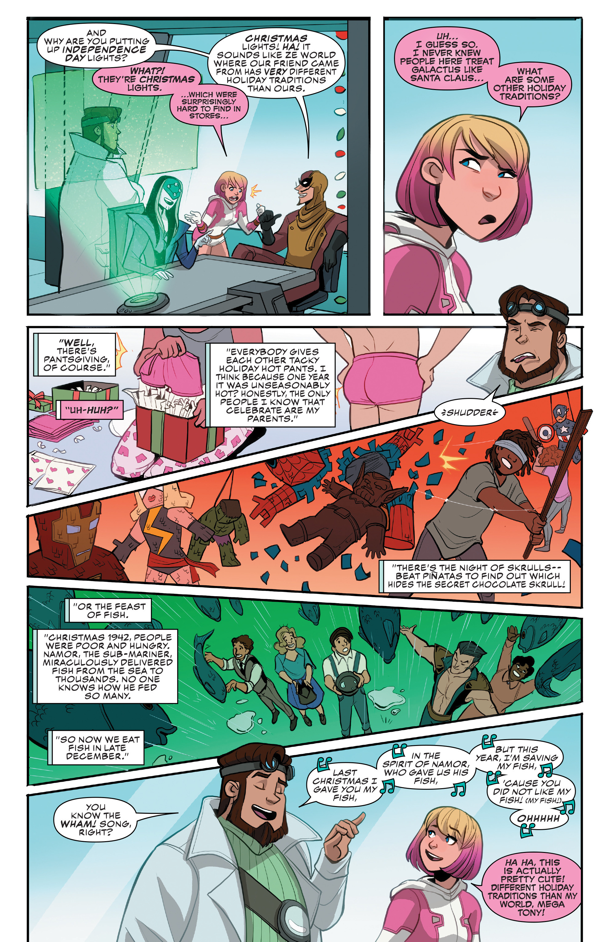 Gwenpool Holiday Special - Merry Mix-Up (2016) issue 1 - Page 8