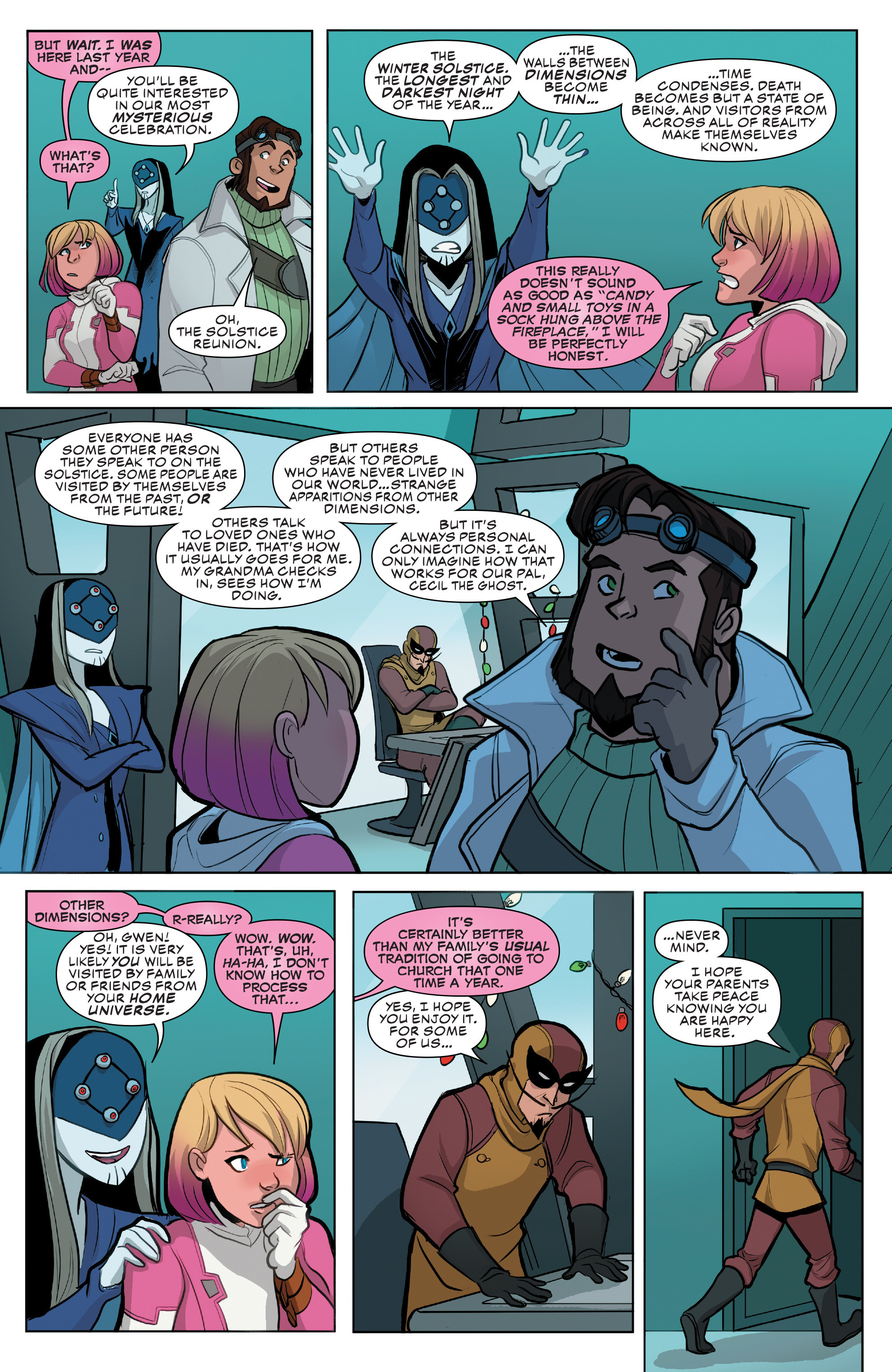 Gwenpool Holiday Special - Merry Mix-Up (2016) issue 1 - Page 9