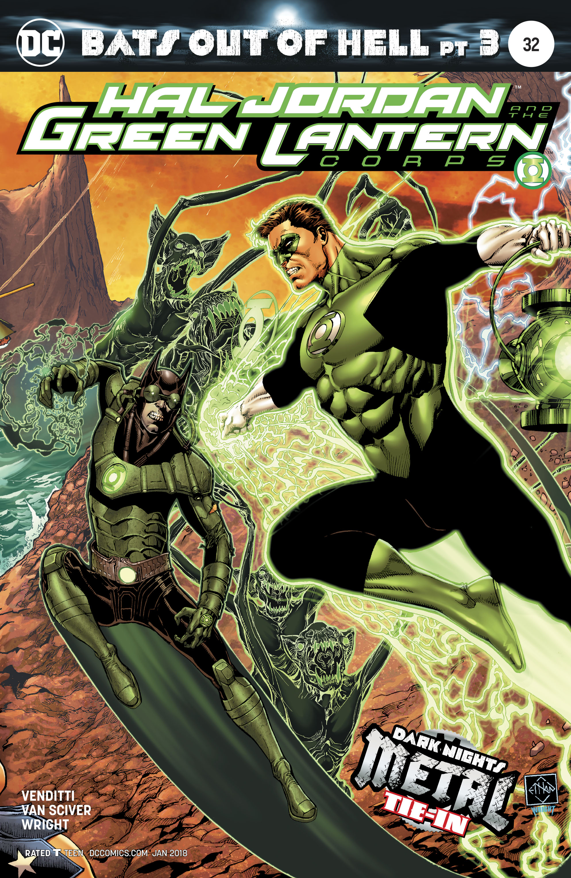 Hal Jordan and The Green Lantern Corps (2016-) issue 32 - Page 1