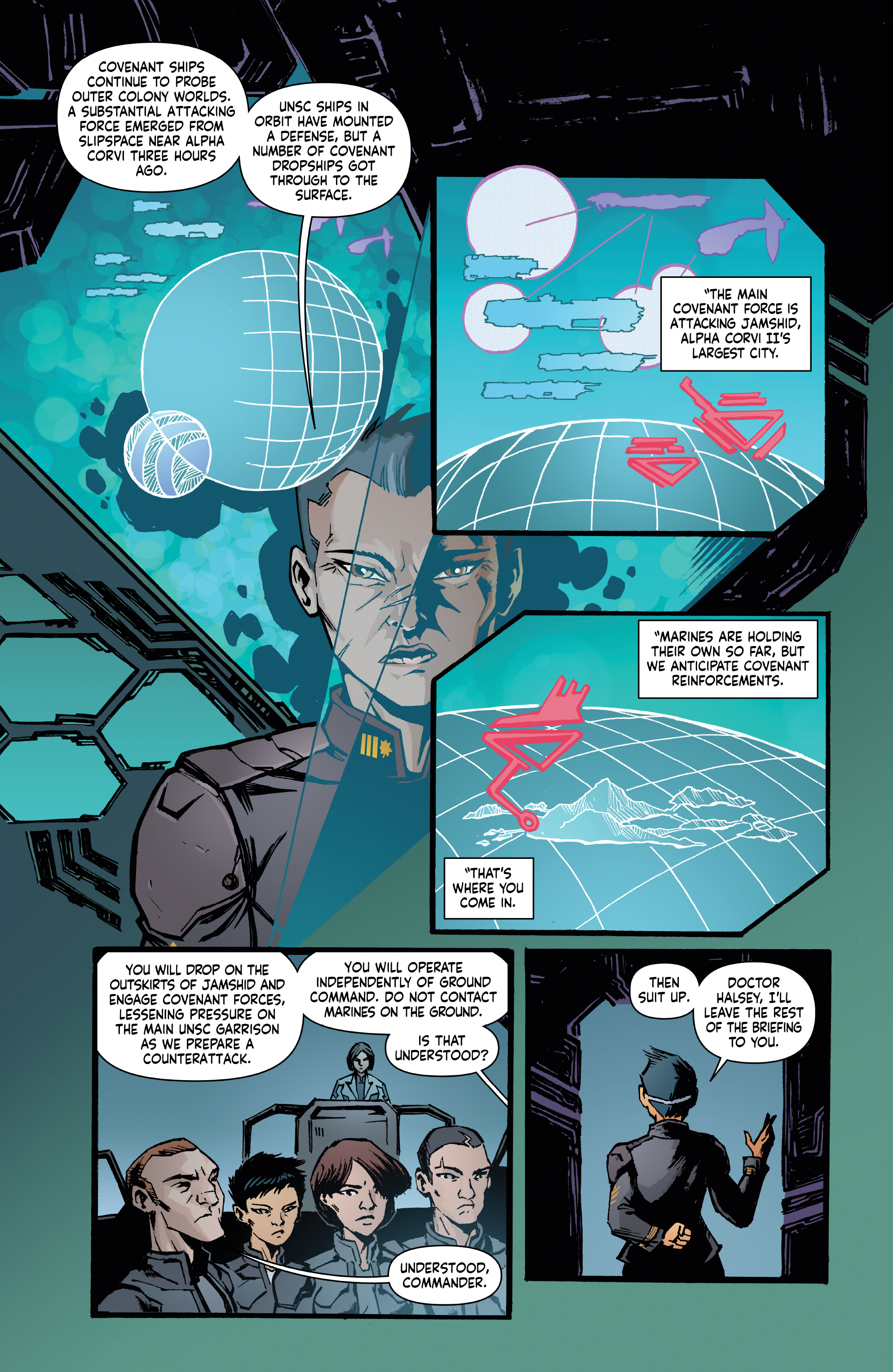 Halo: Collateral Damage (2018-) issue 1 - Page 6