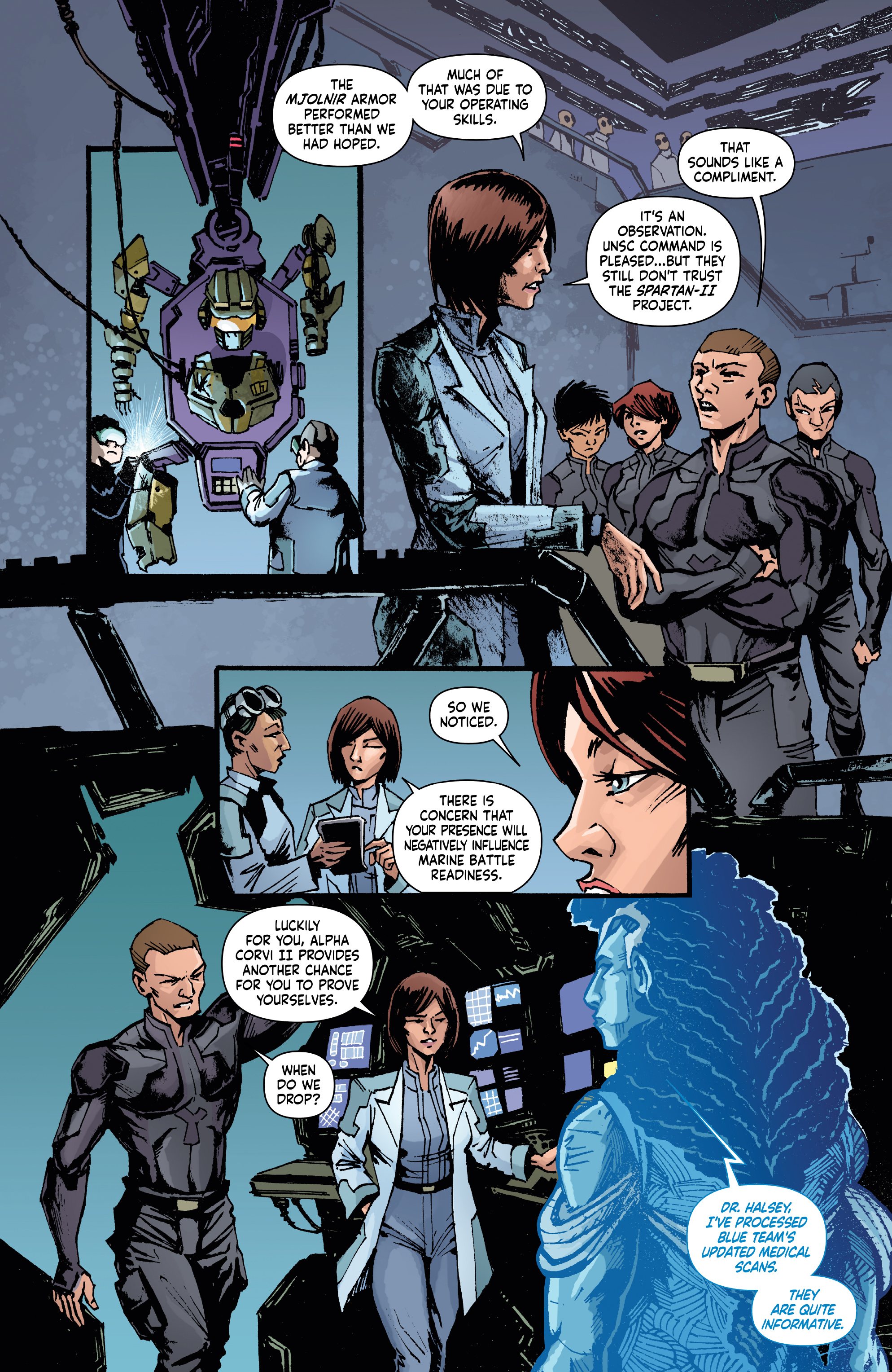 Halo: Collateral Damage (2018-) issue 1 - Page 7