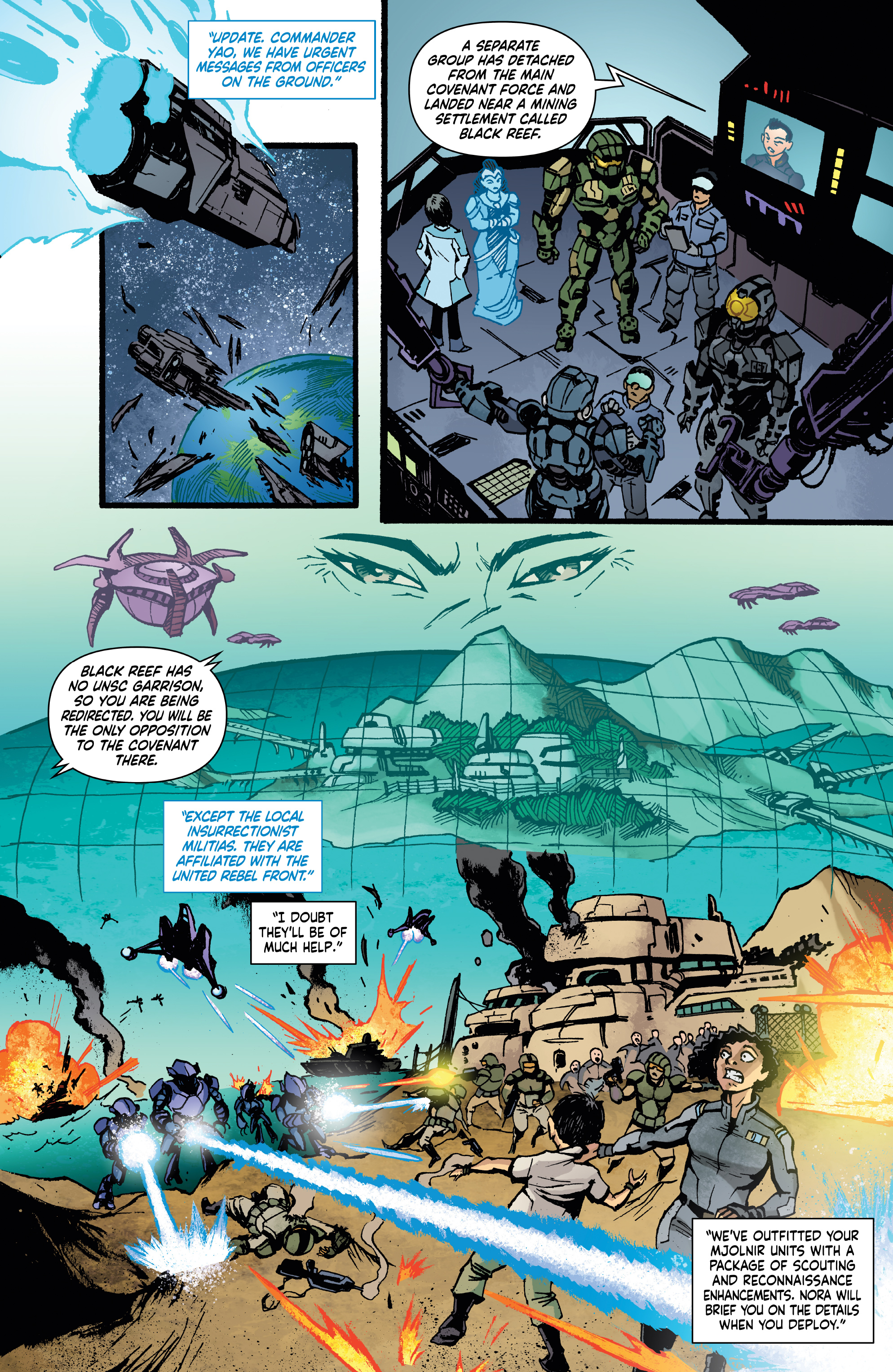 Halo: Collateral Damage (2018-) issue 1 - Page 9