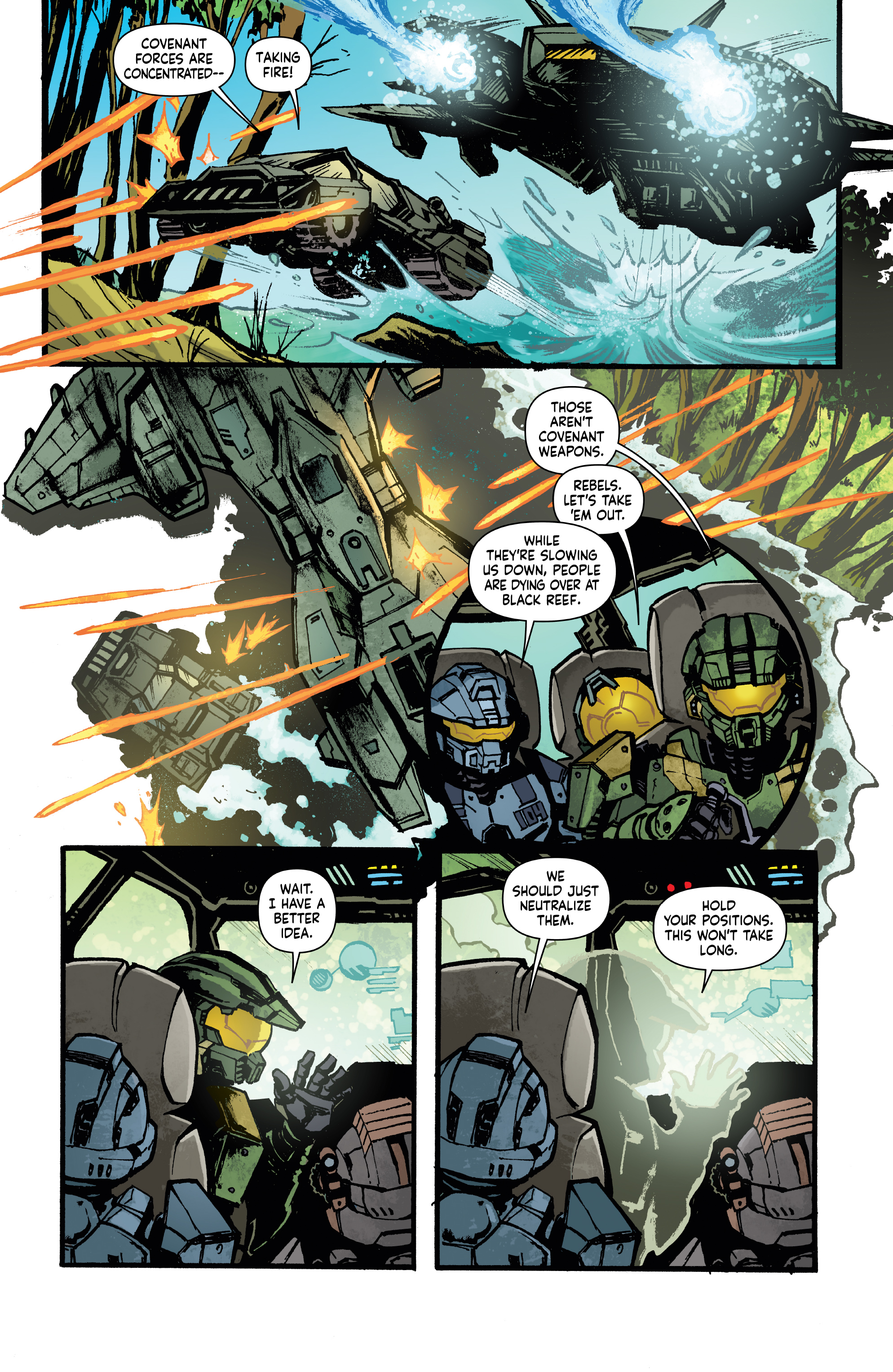 Halo: Collateral Damage (2018-) issue 1 - Page 12