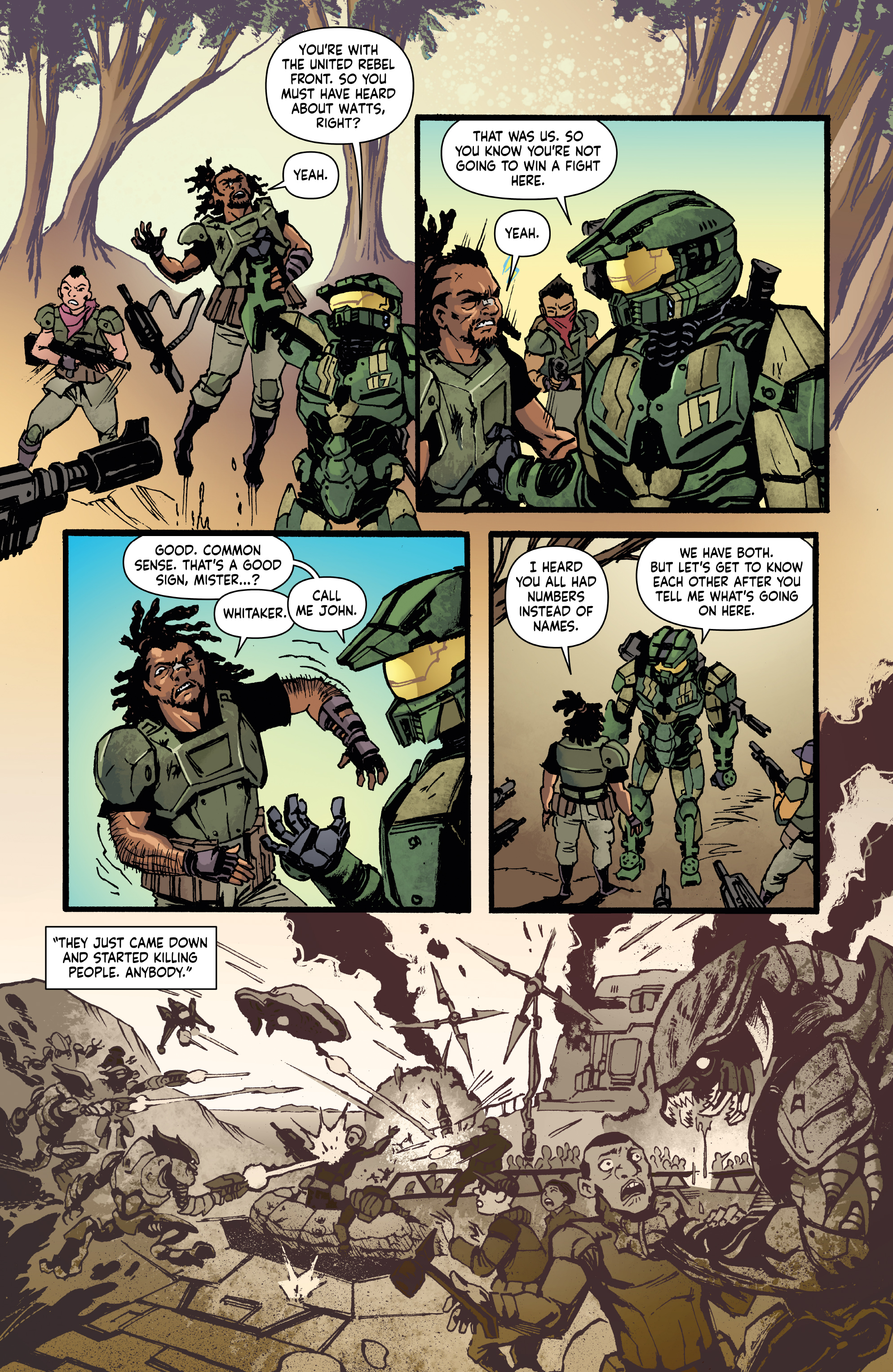 Halo: Collateral Damage (2018-) issue 1 - Page 14