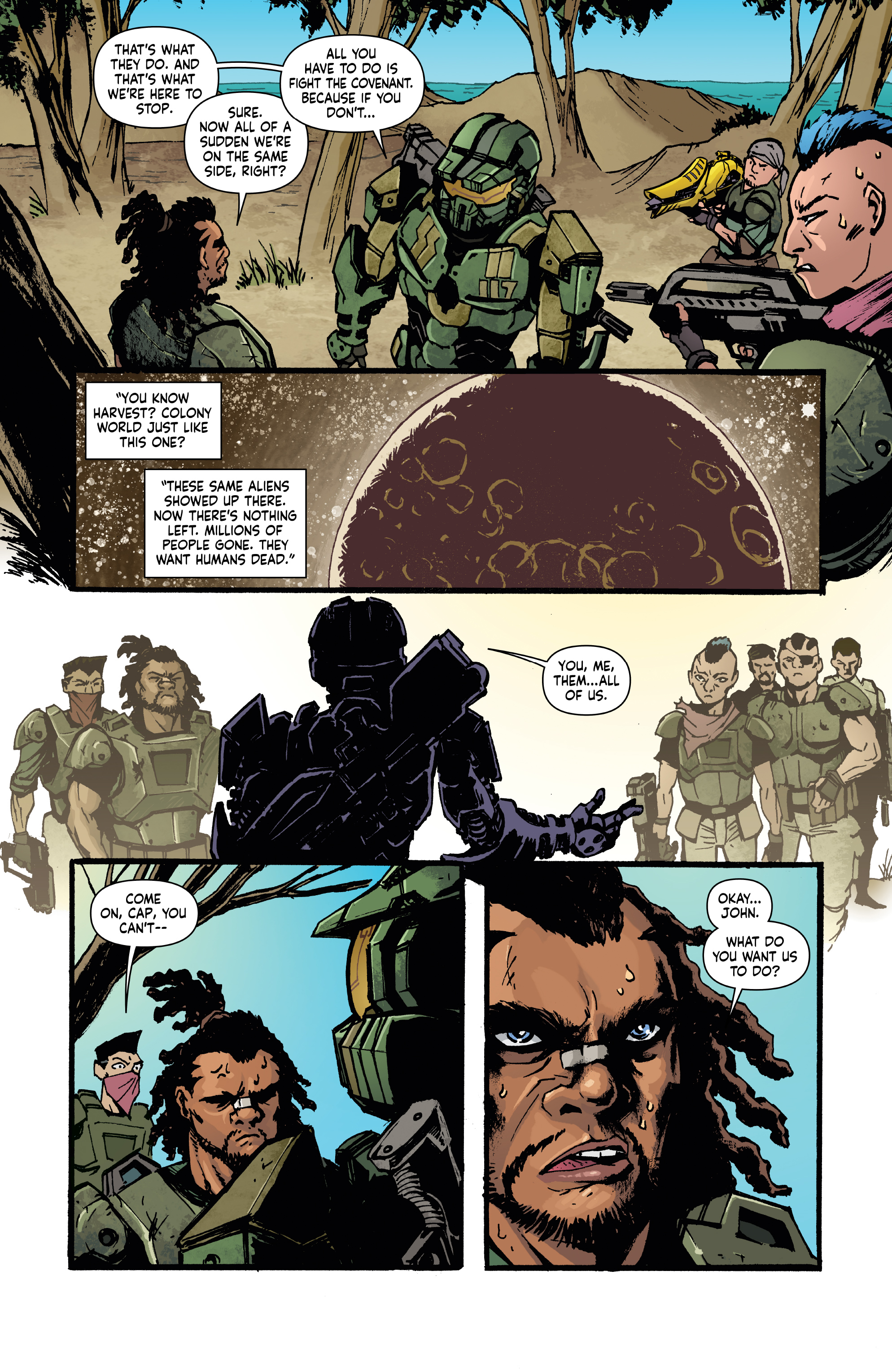 Halo: Collateral Damage (2018-) issue 1 - Page 15