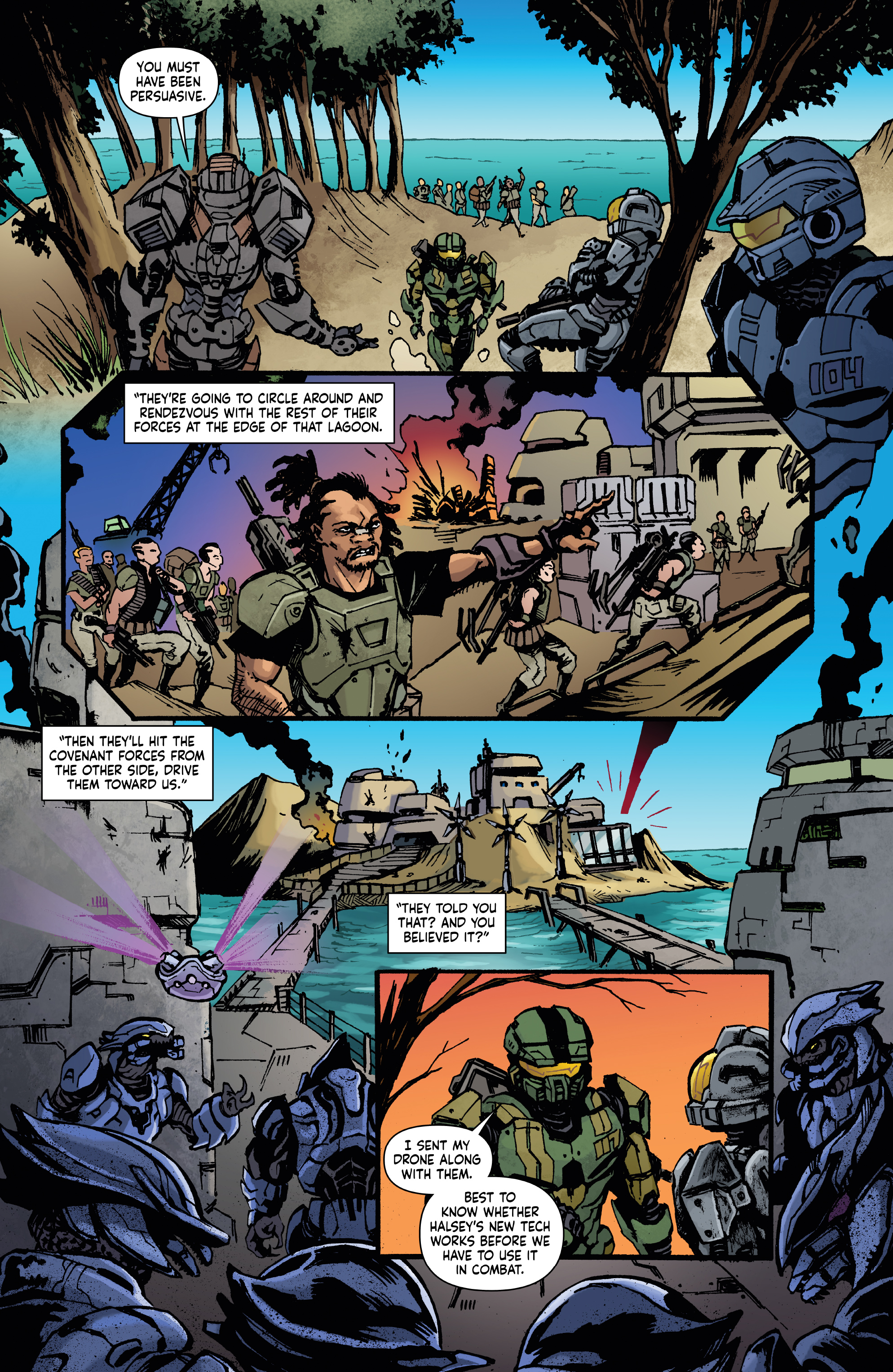 Halo: Collateral Damage (2018-) issue 1 - Page 16