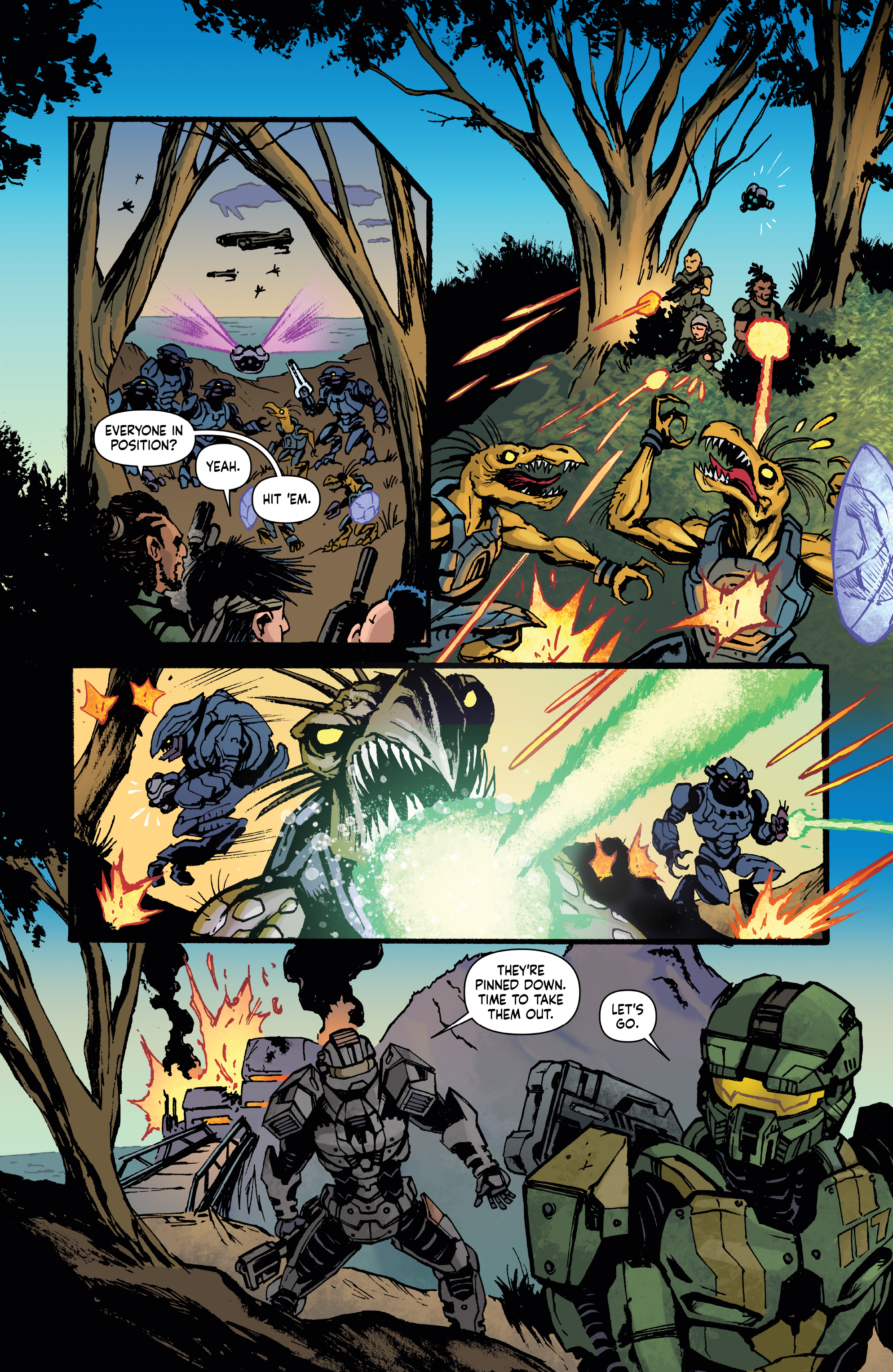 Halo: Collateral Damage (2018-) issue 1 - Page 17