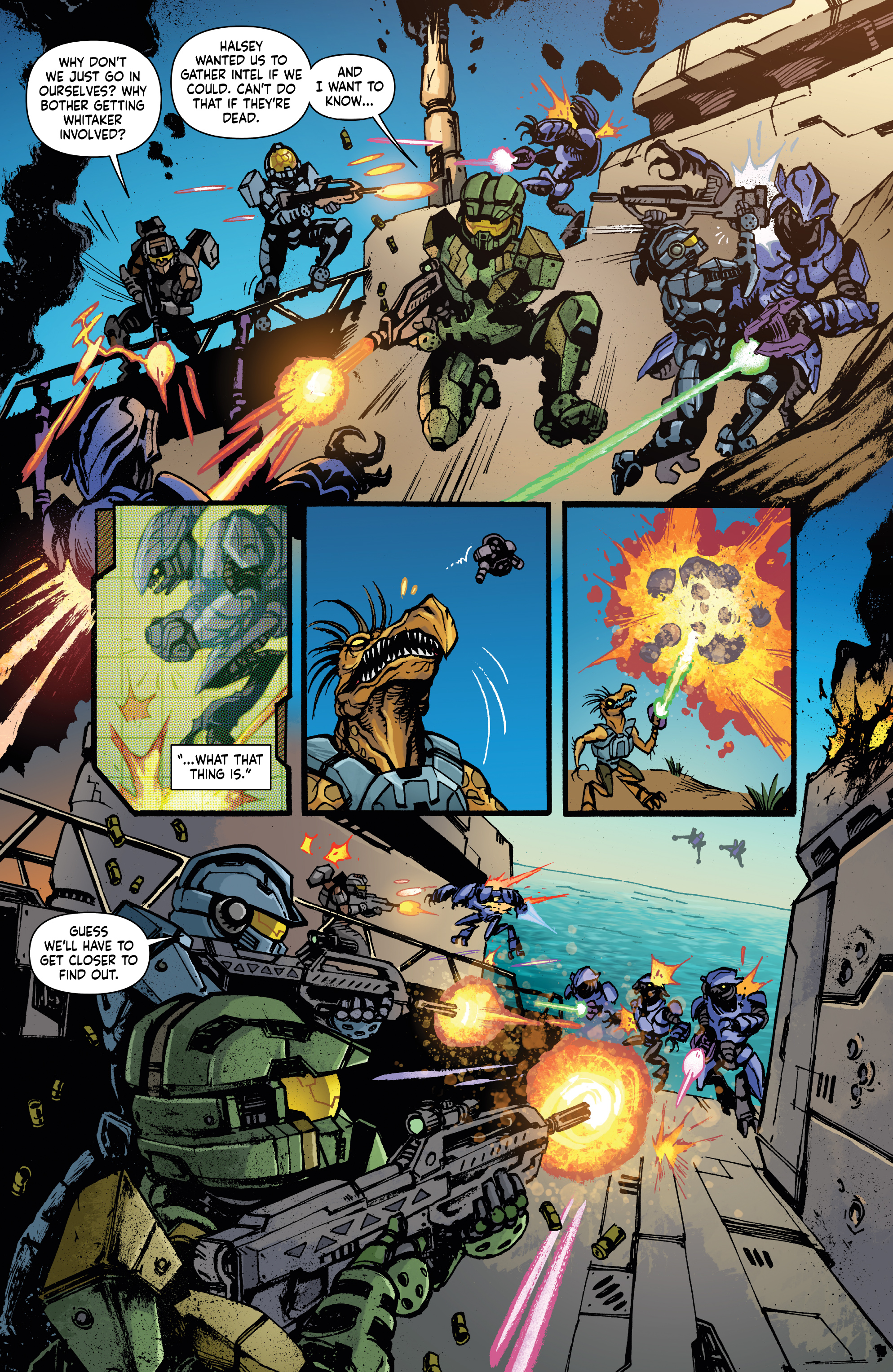 Halo: Collateral Damage (2018-) issue 1 - Page 18