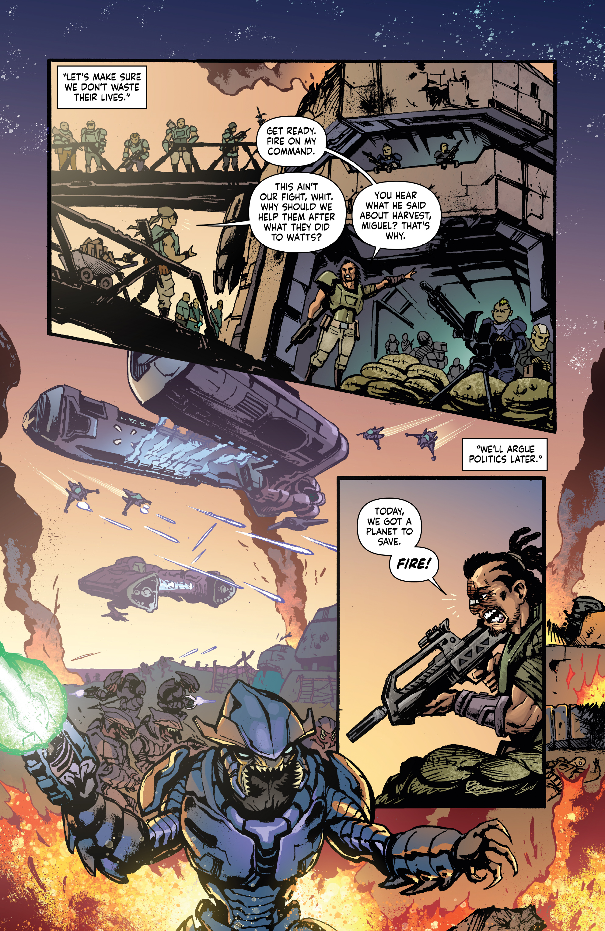 Halo: Collateral Damage (2018-) issue 1 - Page 22