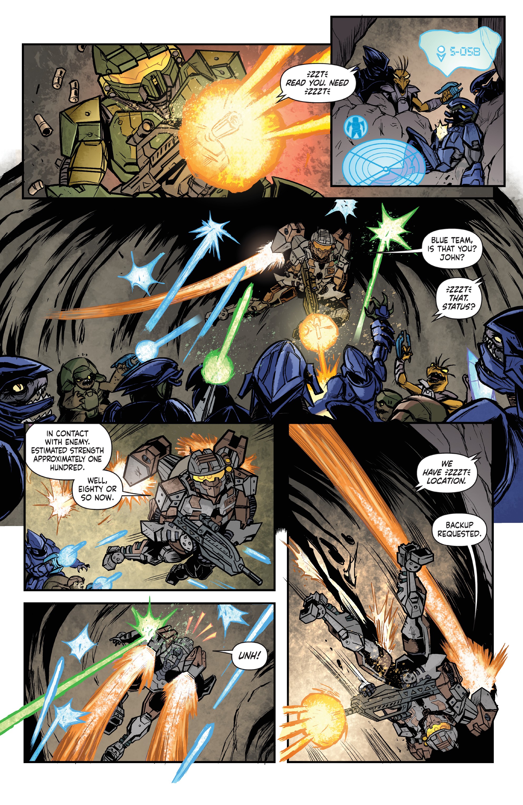 Halo: Collateral Damage (2018-) issue 3 - Page 4