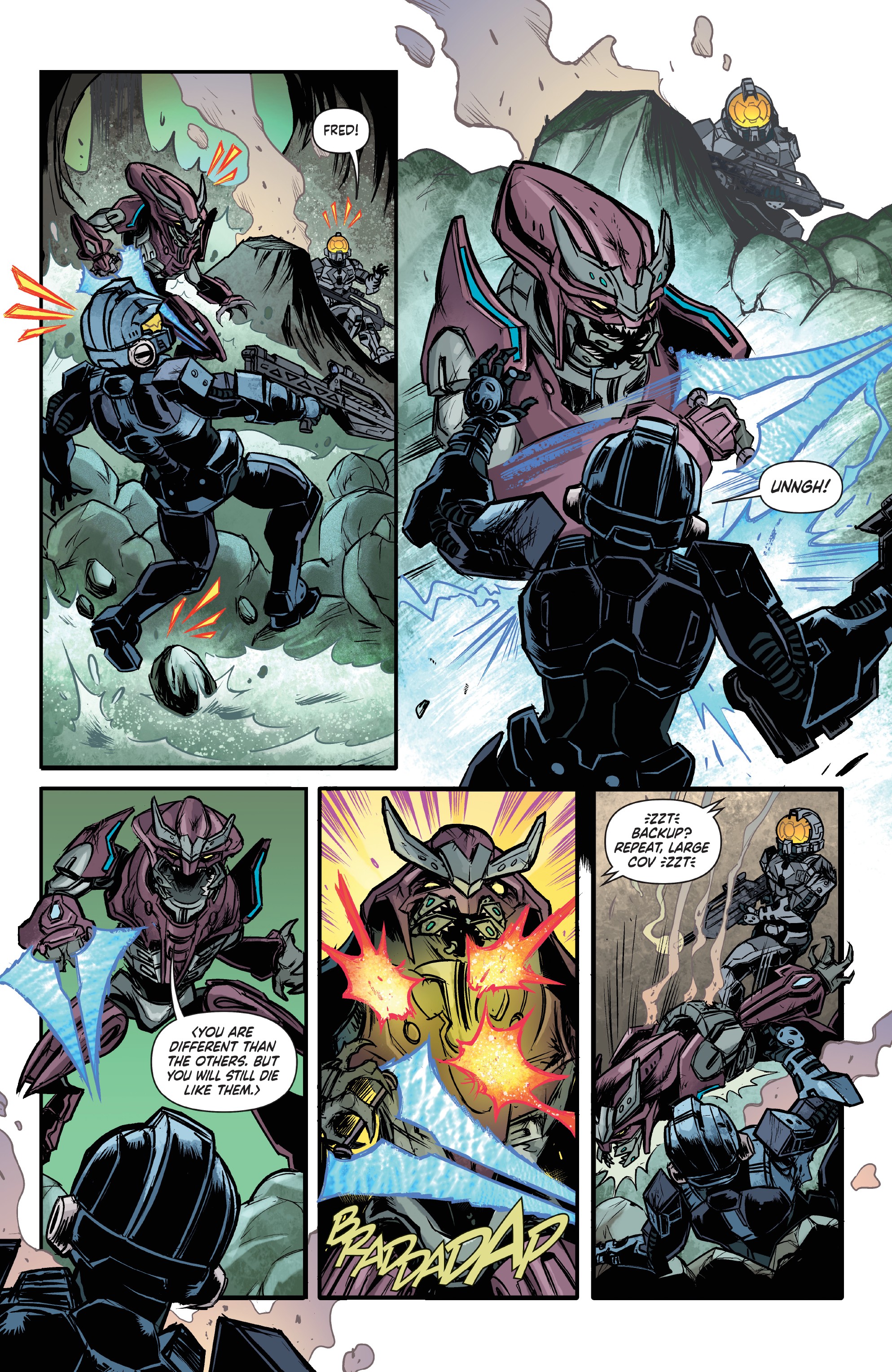 Halo: Collateral Damage (2018-) issue 3 - Page 6