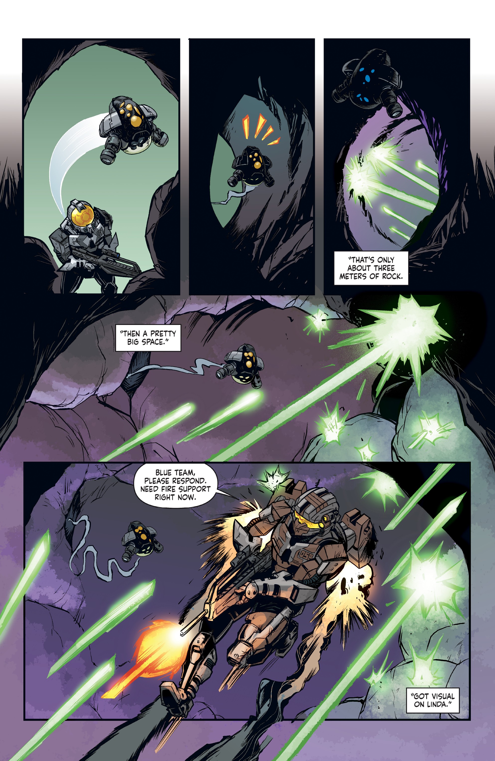 Halo: Collateral Damage (2018-) issue 3 - Page 8