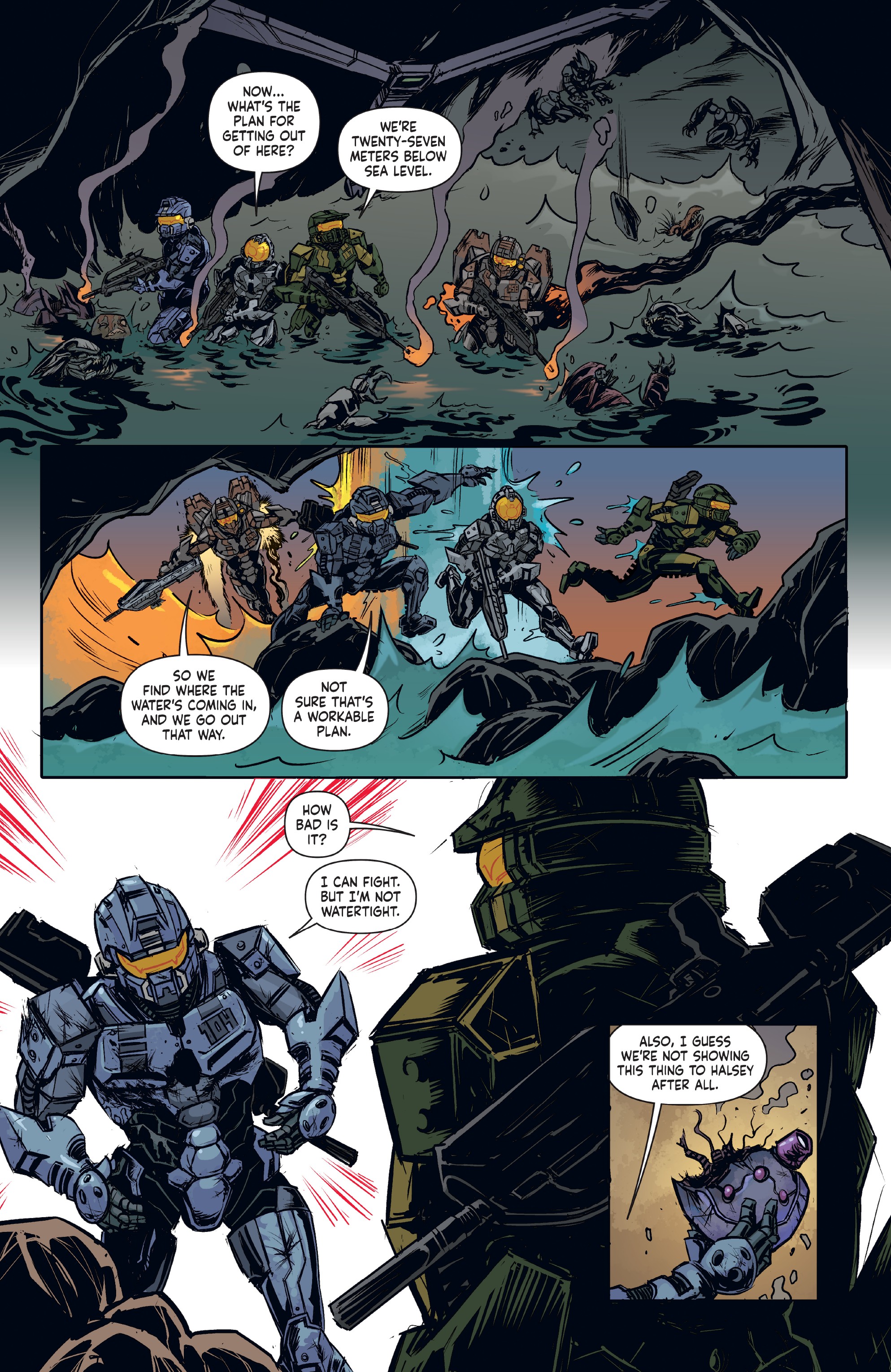 Halo: Collateral Damage (2018-) issue 3 - Page 12