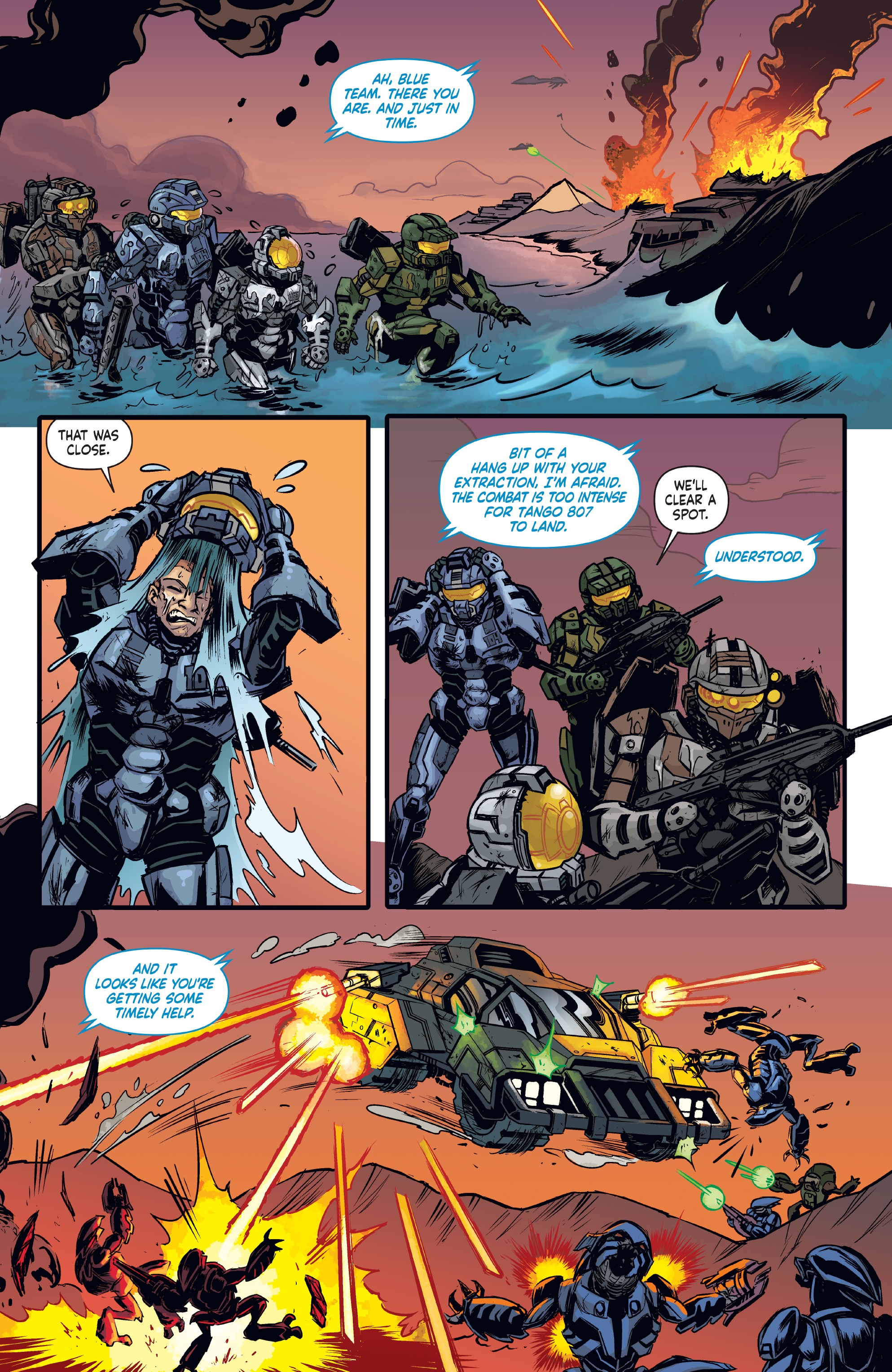 Halo: Collateral Damage (2018-) issue 3 - Page 16