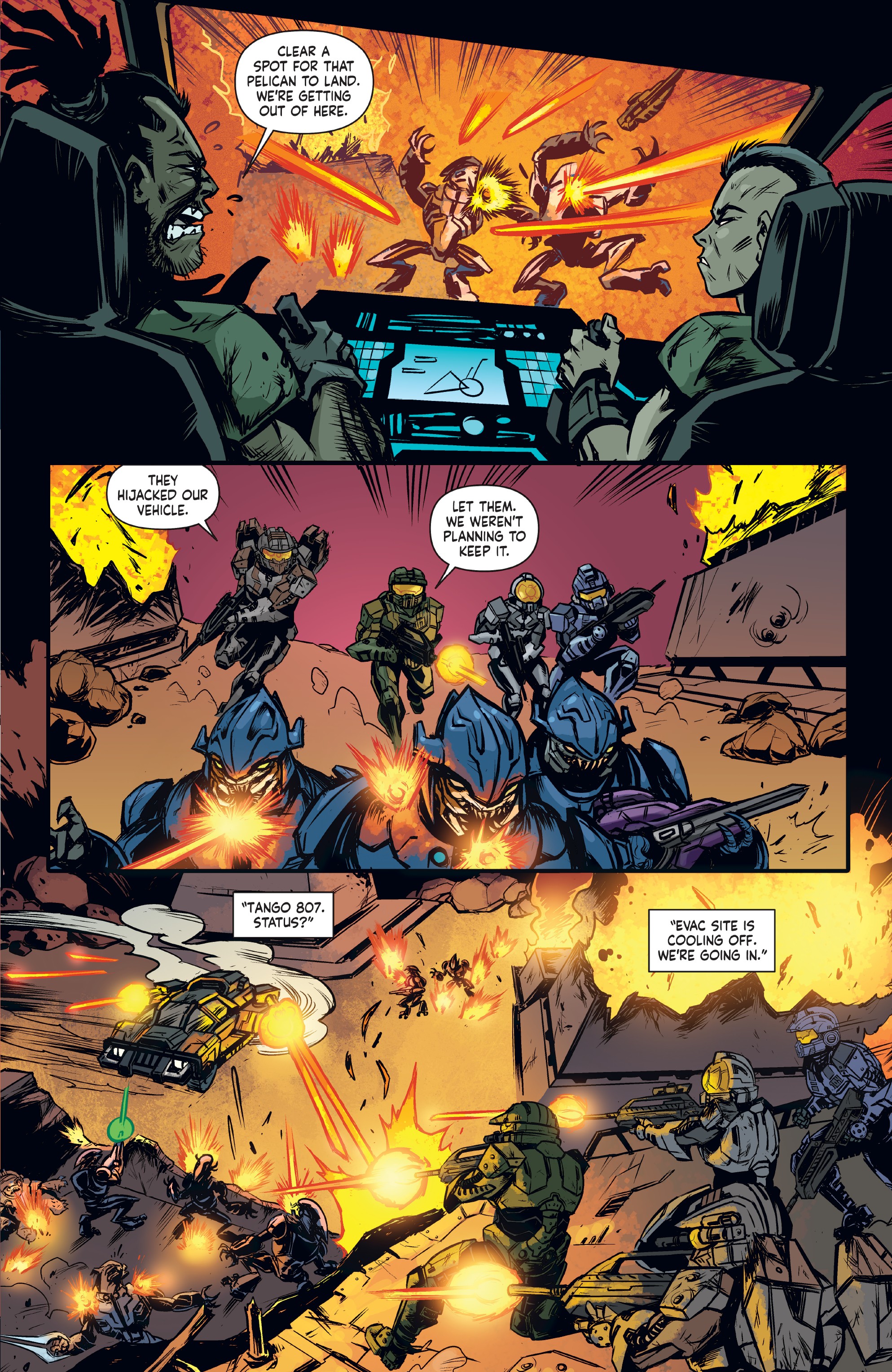 Halo: Collateral Damage (2018-) issue 3 - Page 17