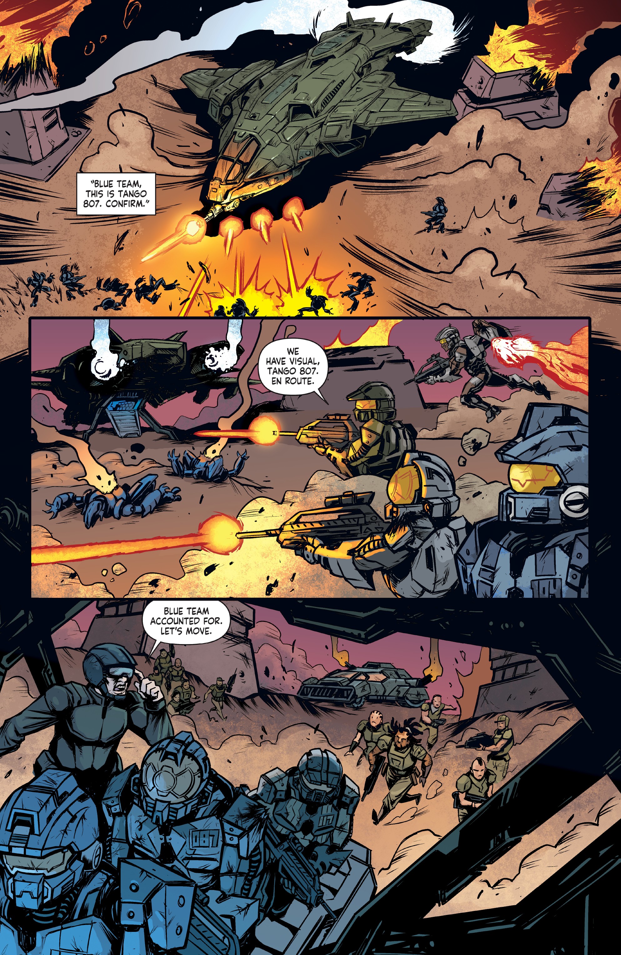 Halo: Collateral Damage (2018-) issue 3 - Page 18