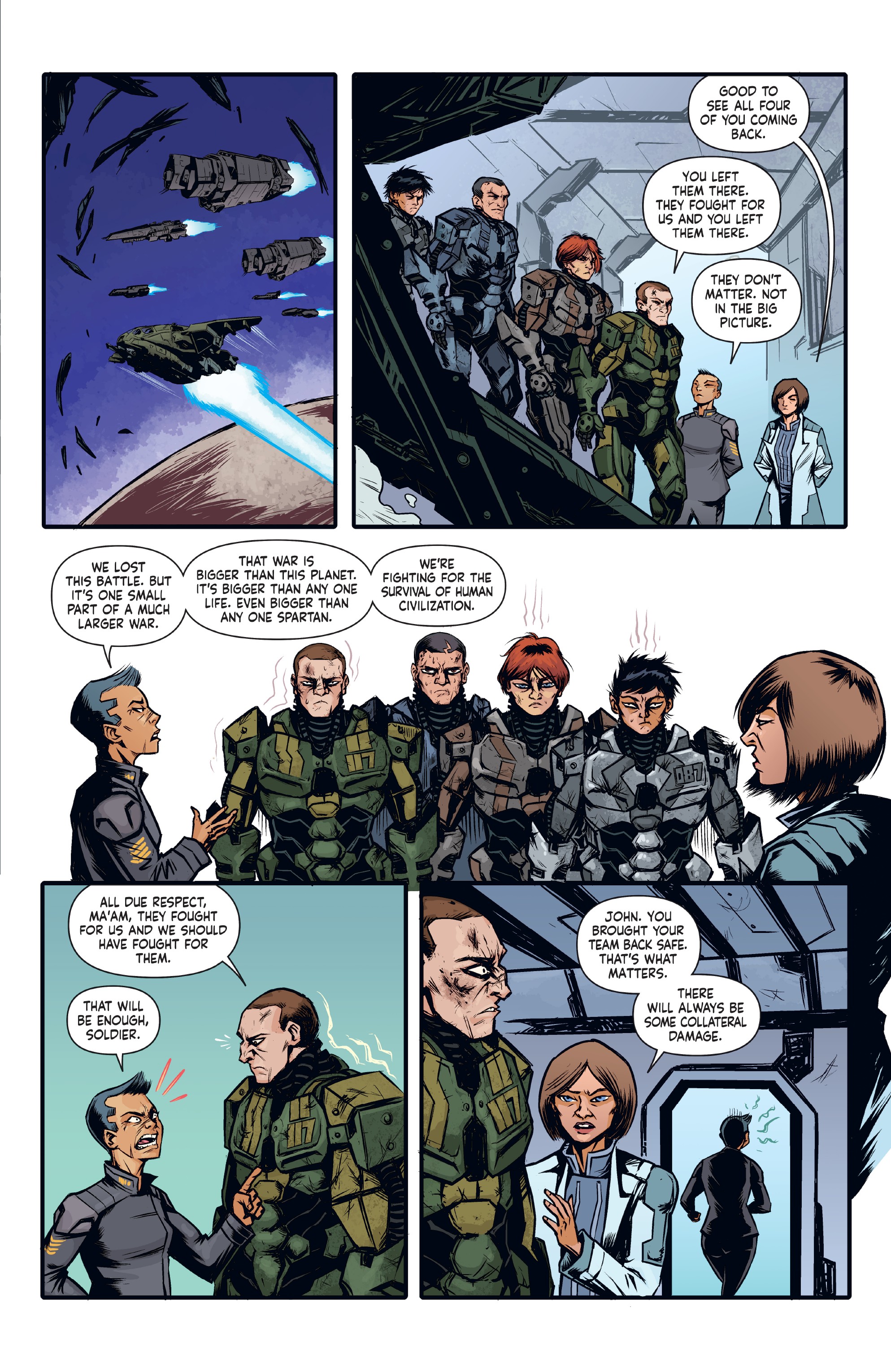 Halo: Collateral Damage (2018-) issue 3 - Page 21