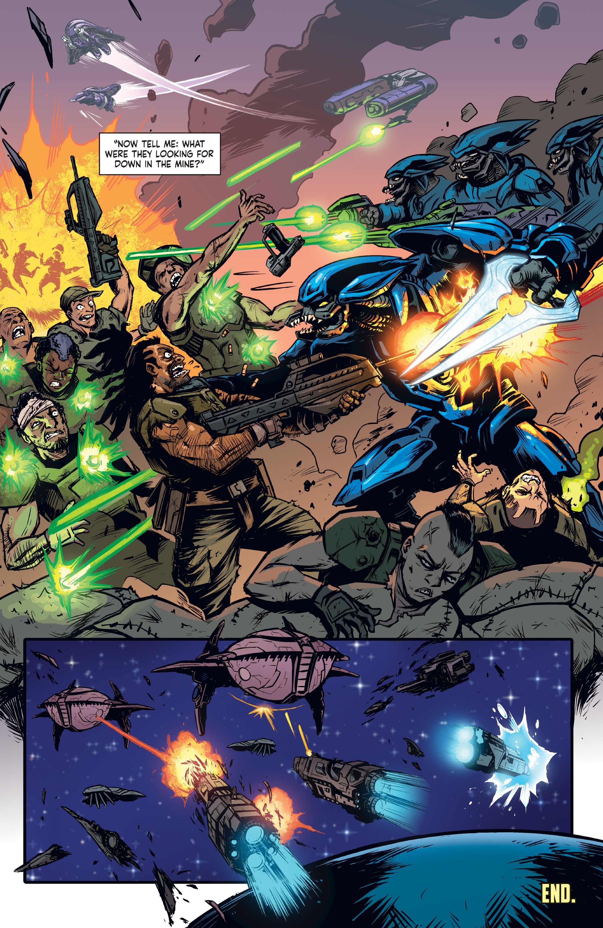 Halo: Collateral Damage (2018-) issue 3 - Page 22