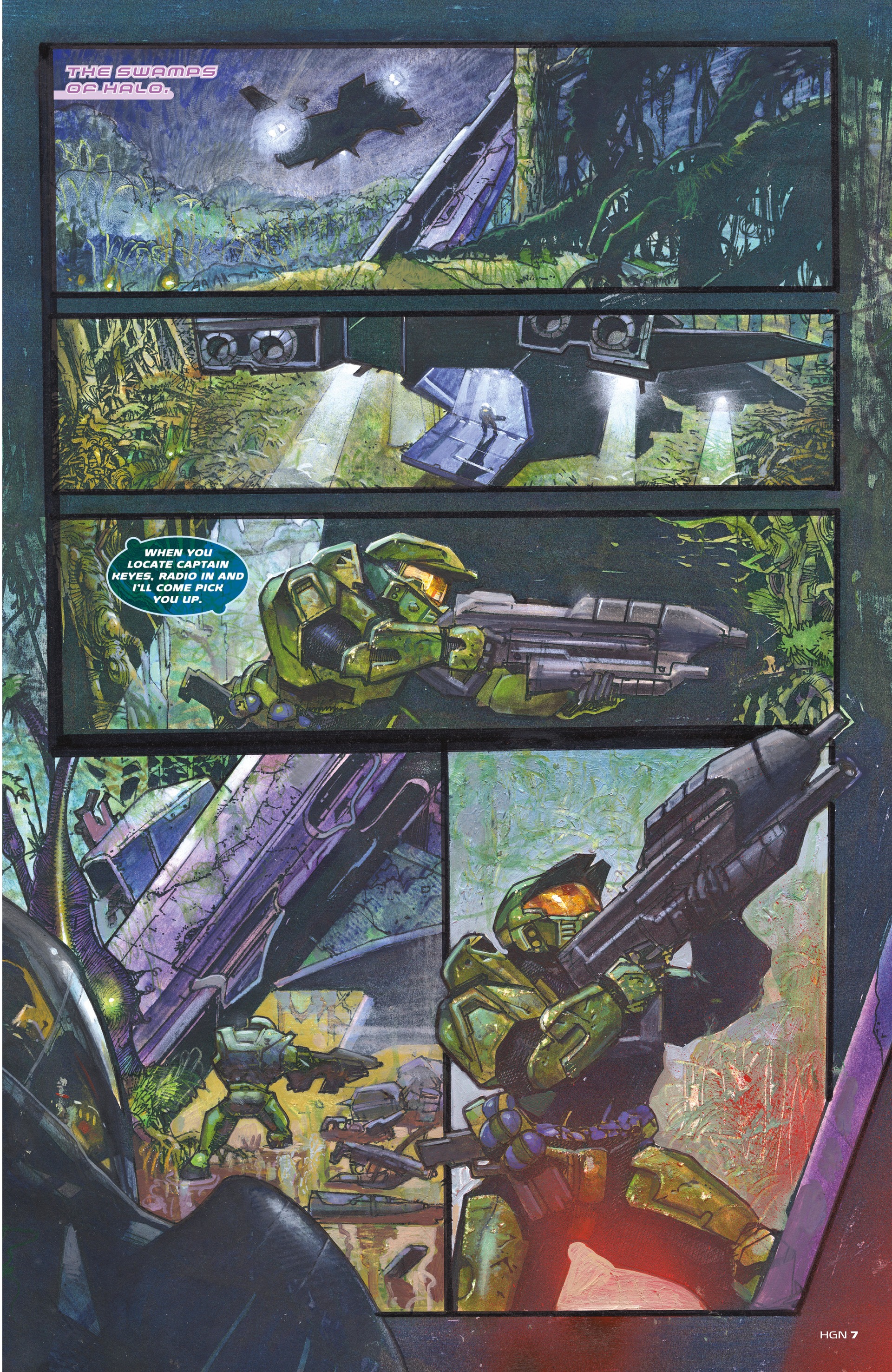 Halo Graphic Novel (2021) issue 1 - Page 7