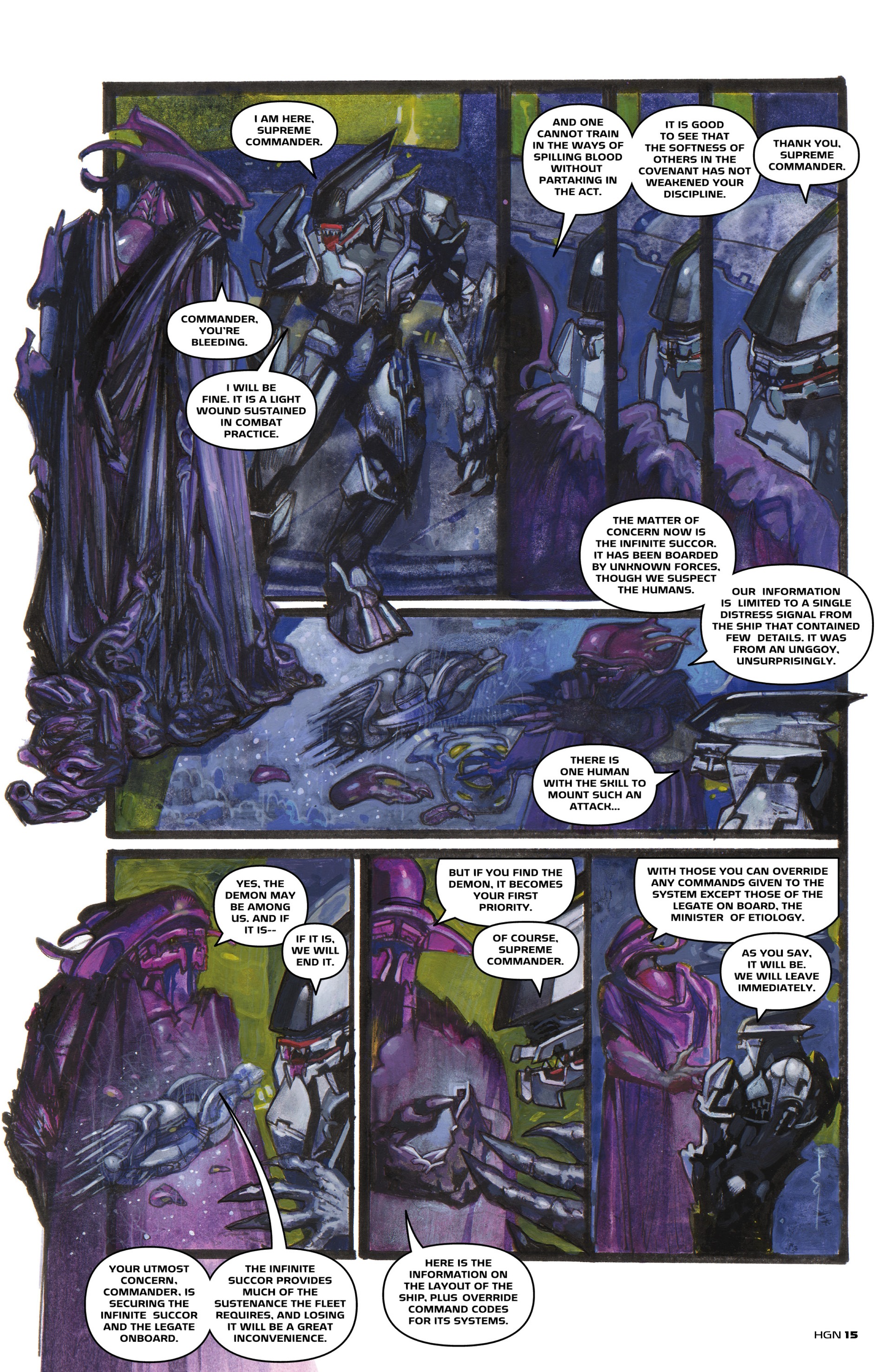 Halo Graphic Novel (2021) issue 1 - Page 15