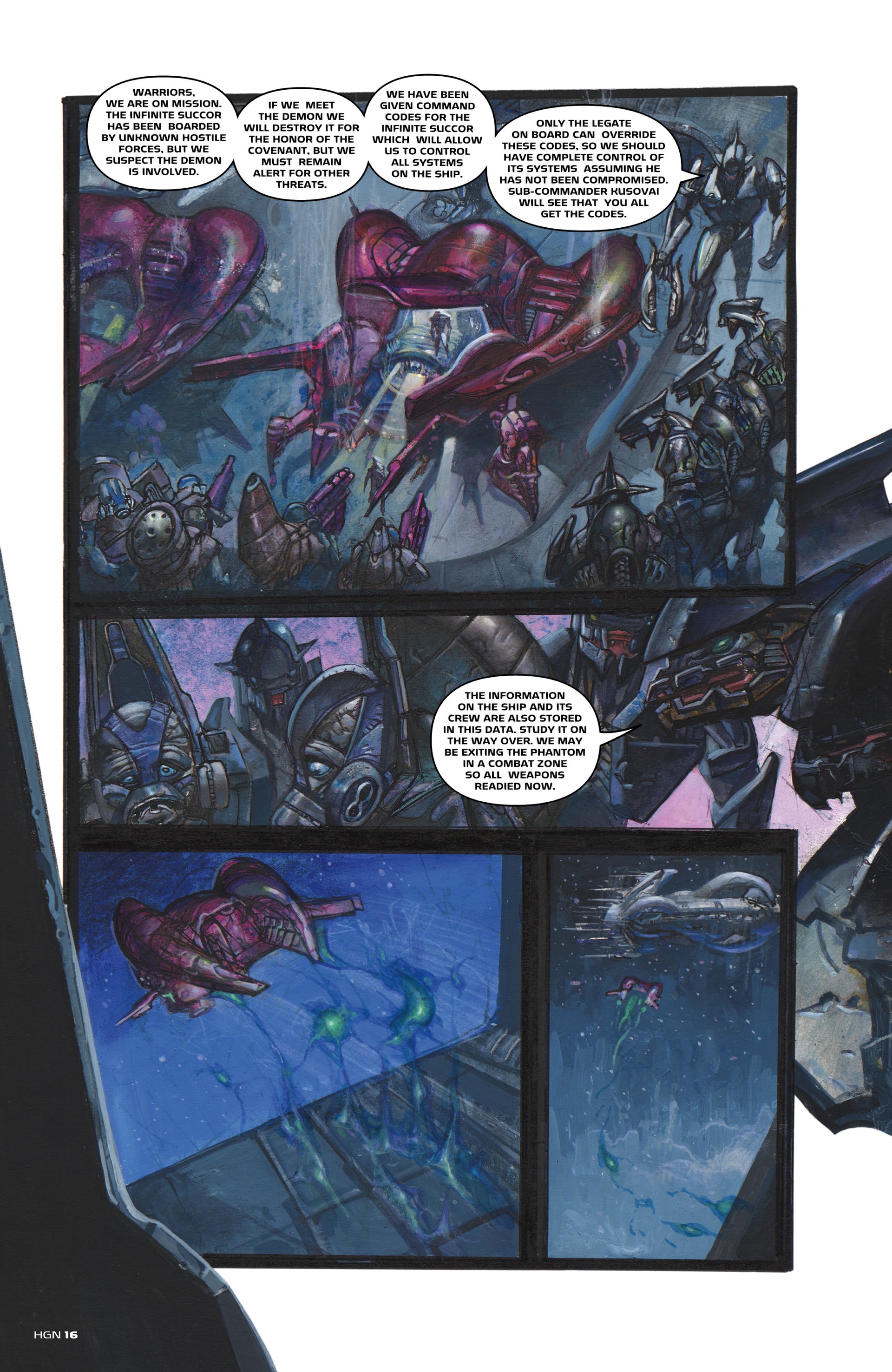 Halo Graphic Novel (2021) issue 1 - Page 16