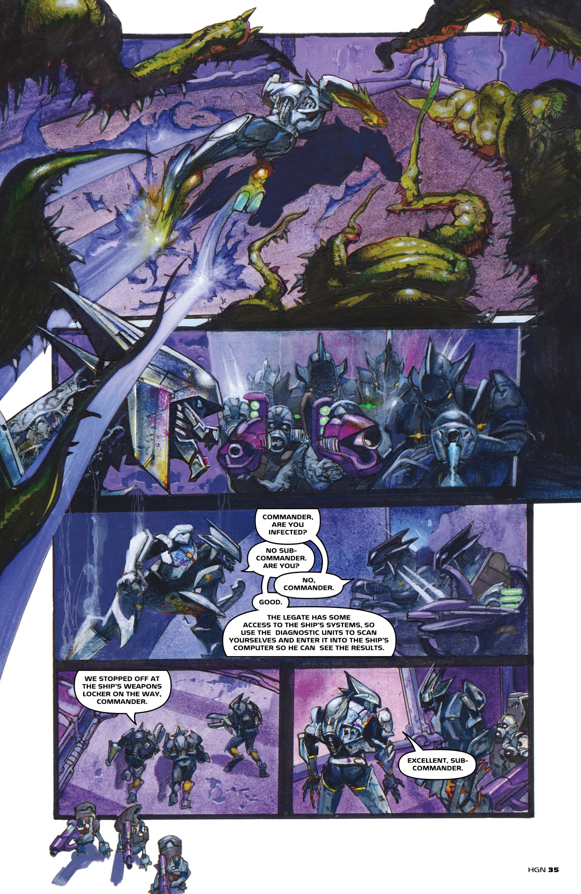 Halo Graphic Novel (2021) issue 1 - Page 35