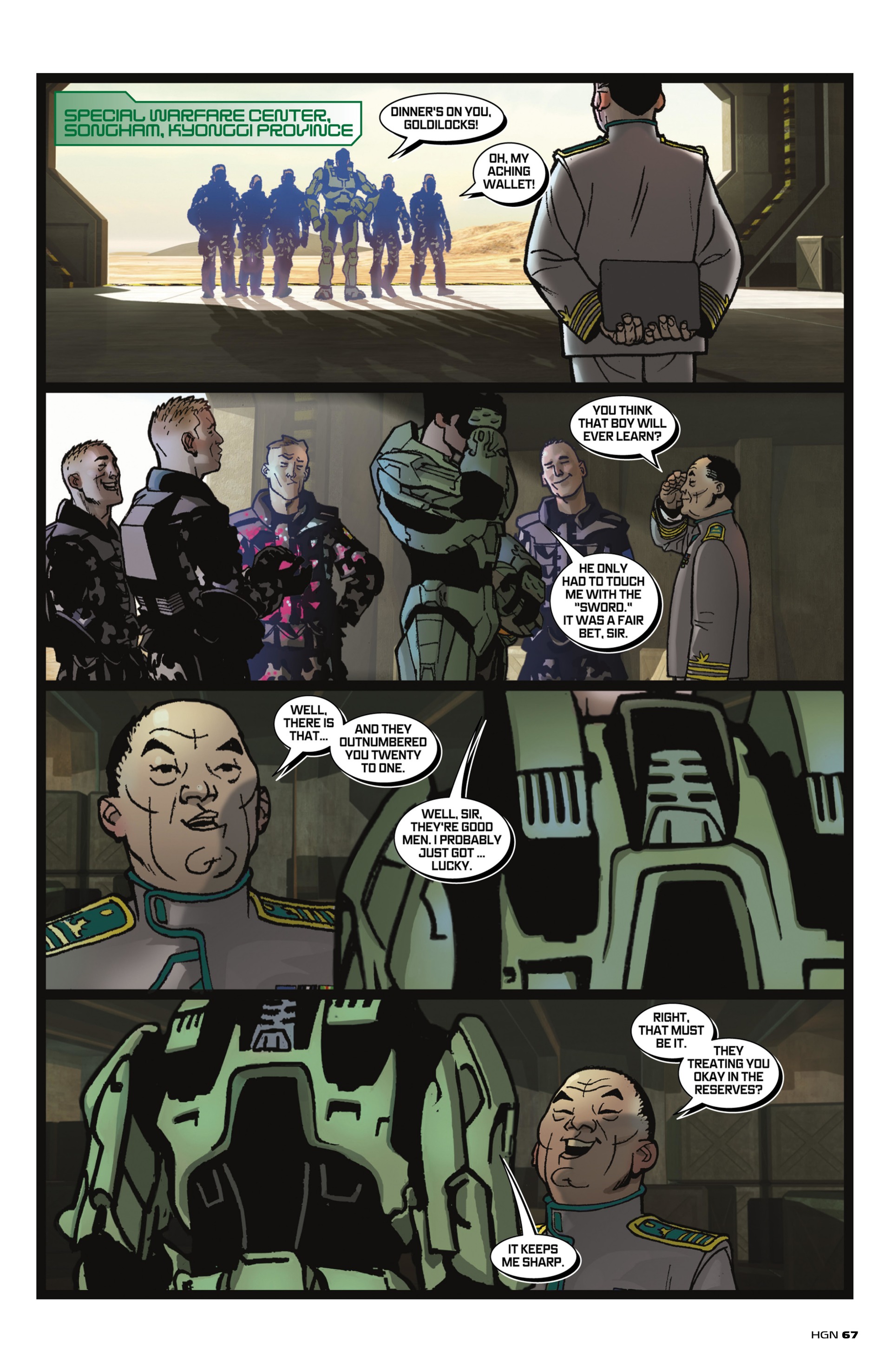 Halo Graphic Novel (2021) issue 1 - Page 67