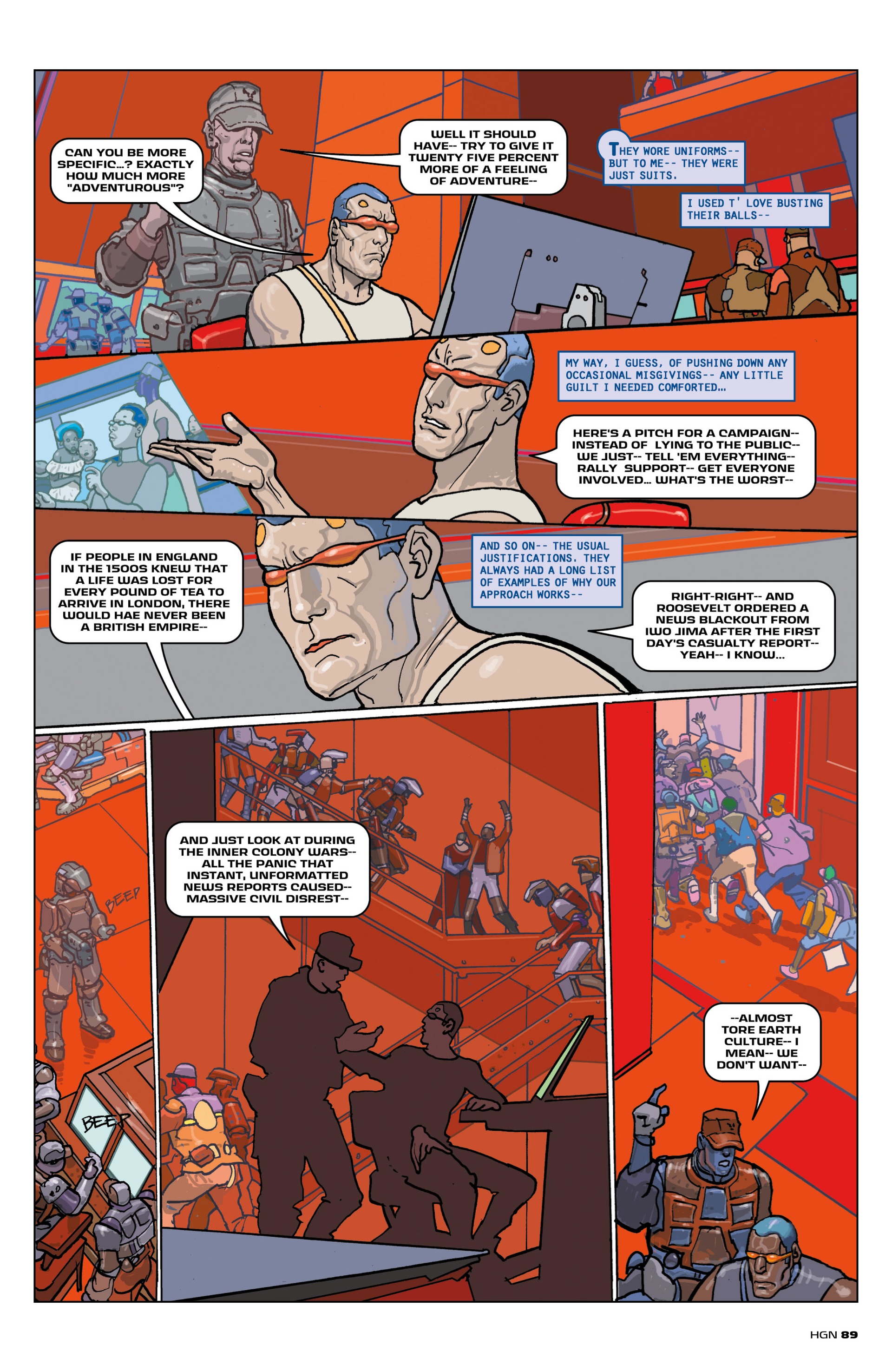 Halo Graphic Novel (2021) issue 1 - Page 89