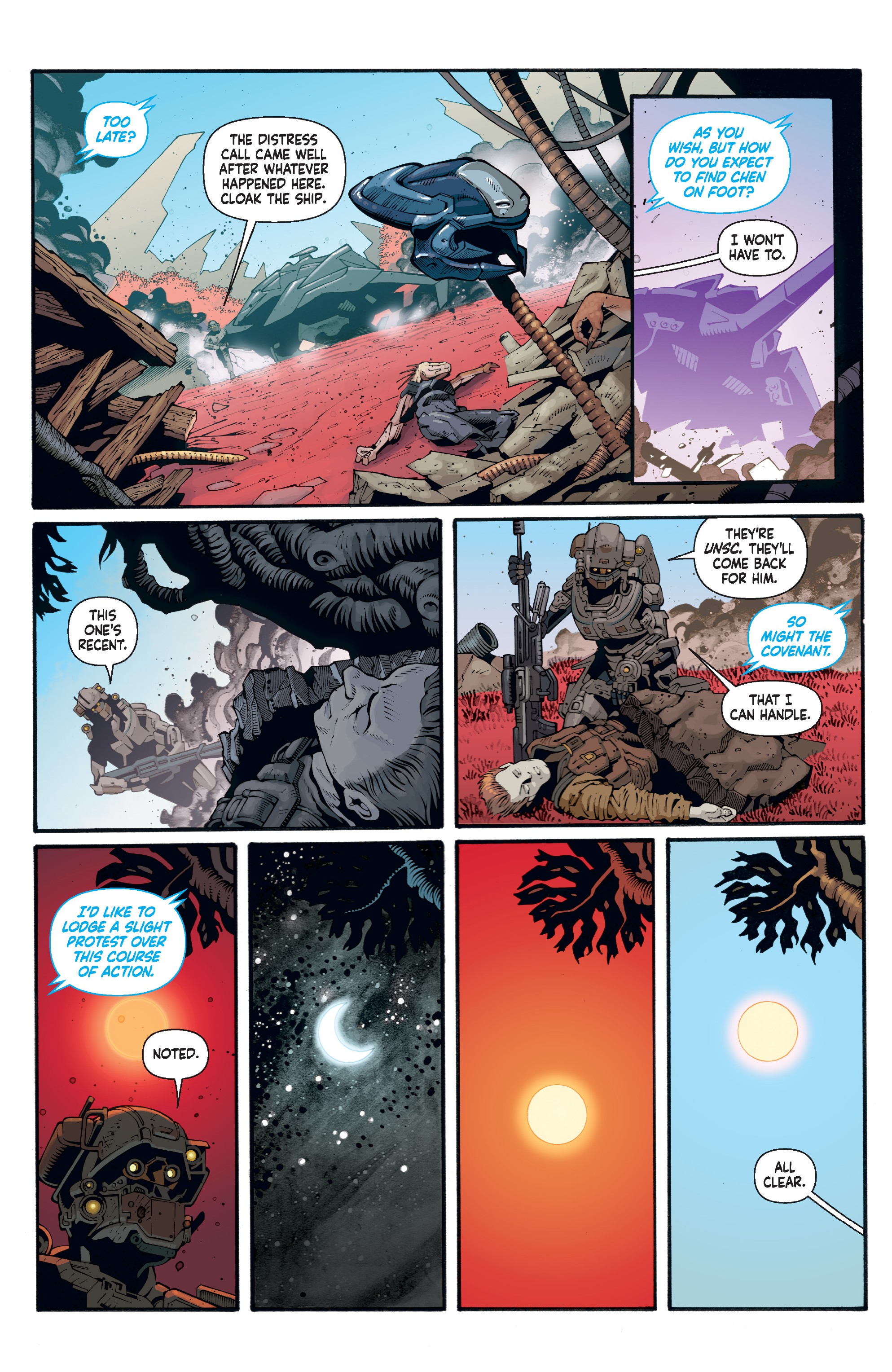 Halo: Lone Wolf (2019-) issue 1 - Page 9