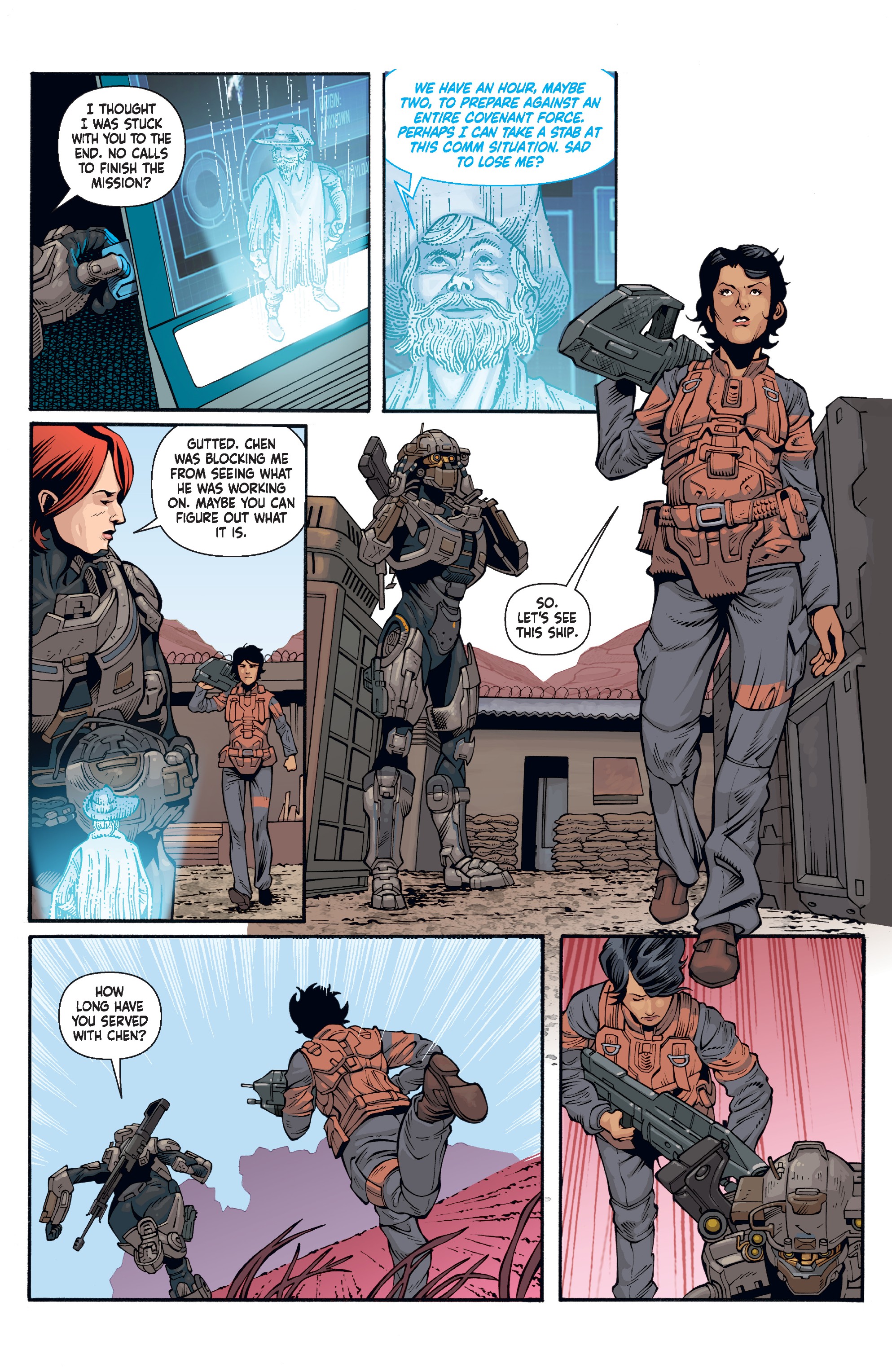 Halo: Lone Wolf (2019-) issue 2 - Page 17