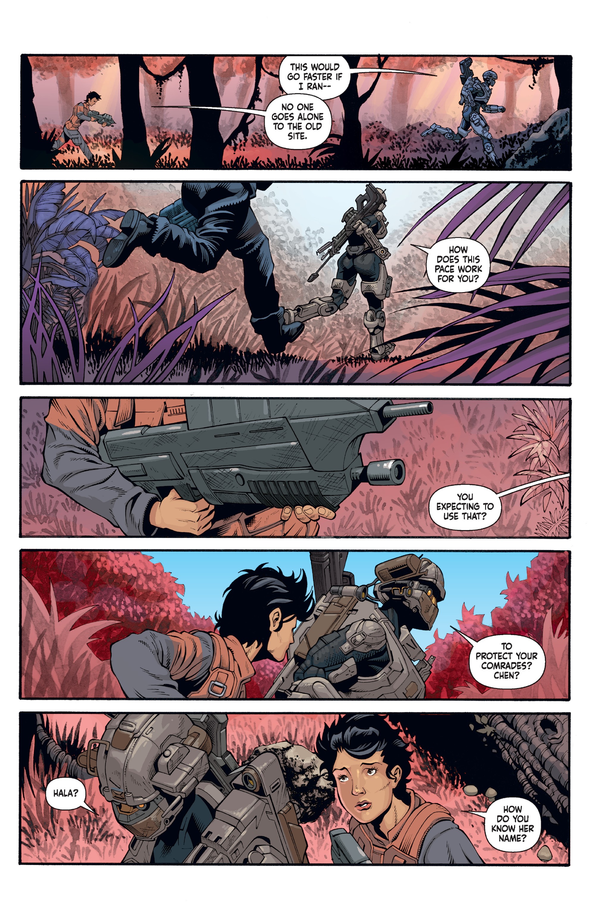 Halo: Lone Wolf (2019-) issue 2 - Page 18