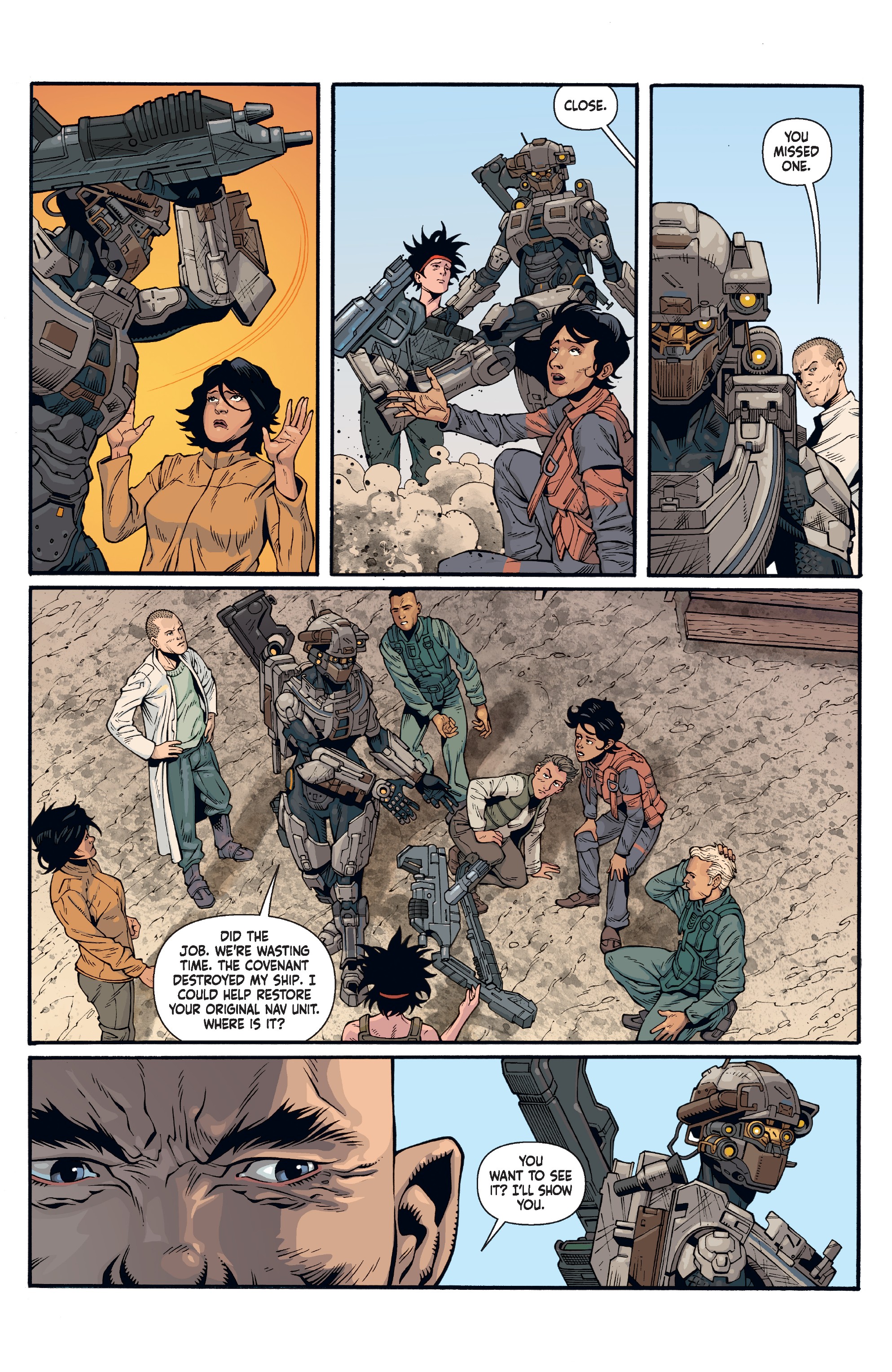 Halo: Lone Wolf (2019-) issue 3 - Page 10