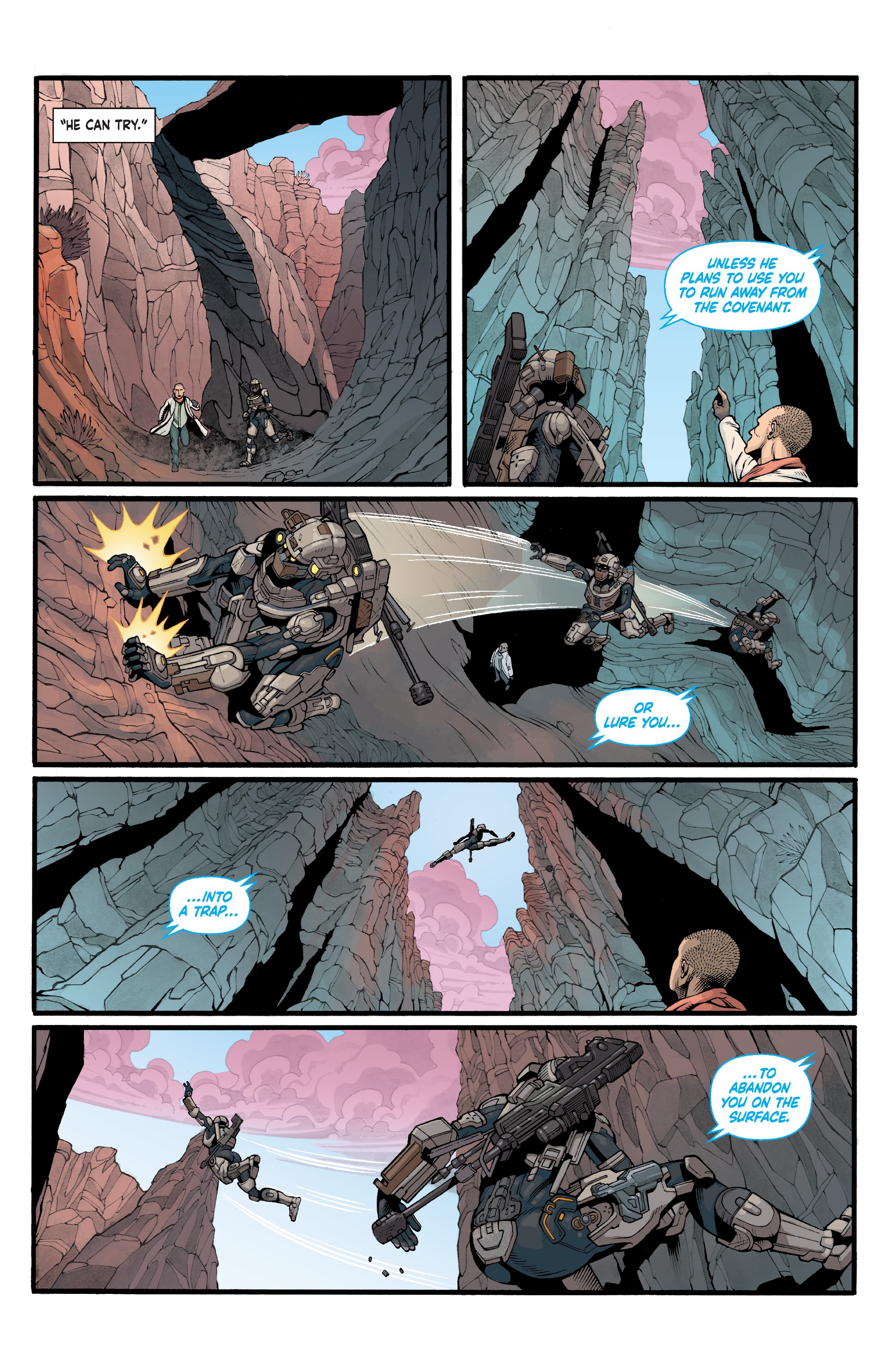 Halo: Lone Wolf (2019-) issue 3 - Page 12