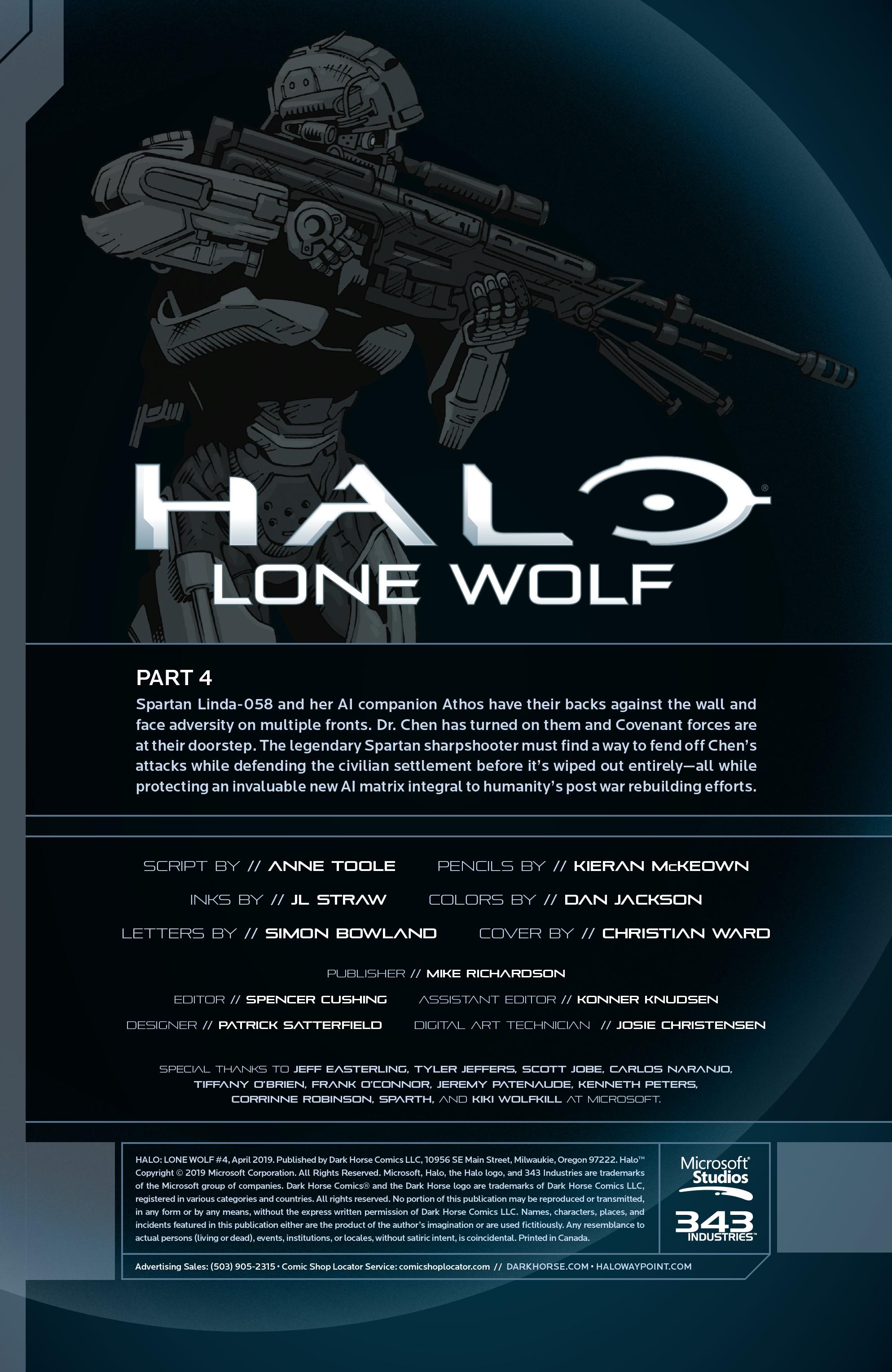 Halo: Lone Wolf (2019-) issue 4 - Page 2