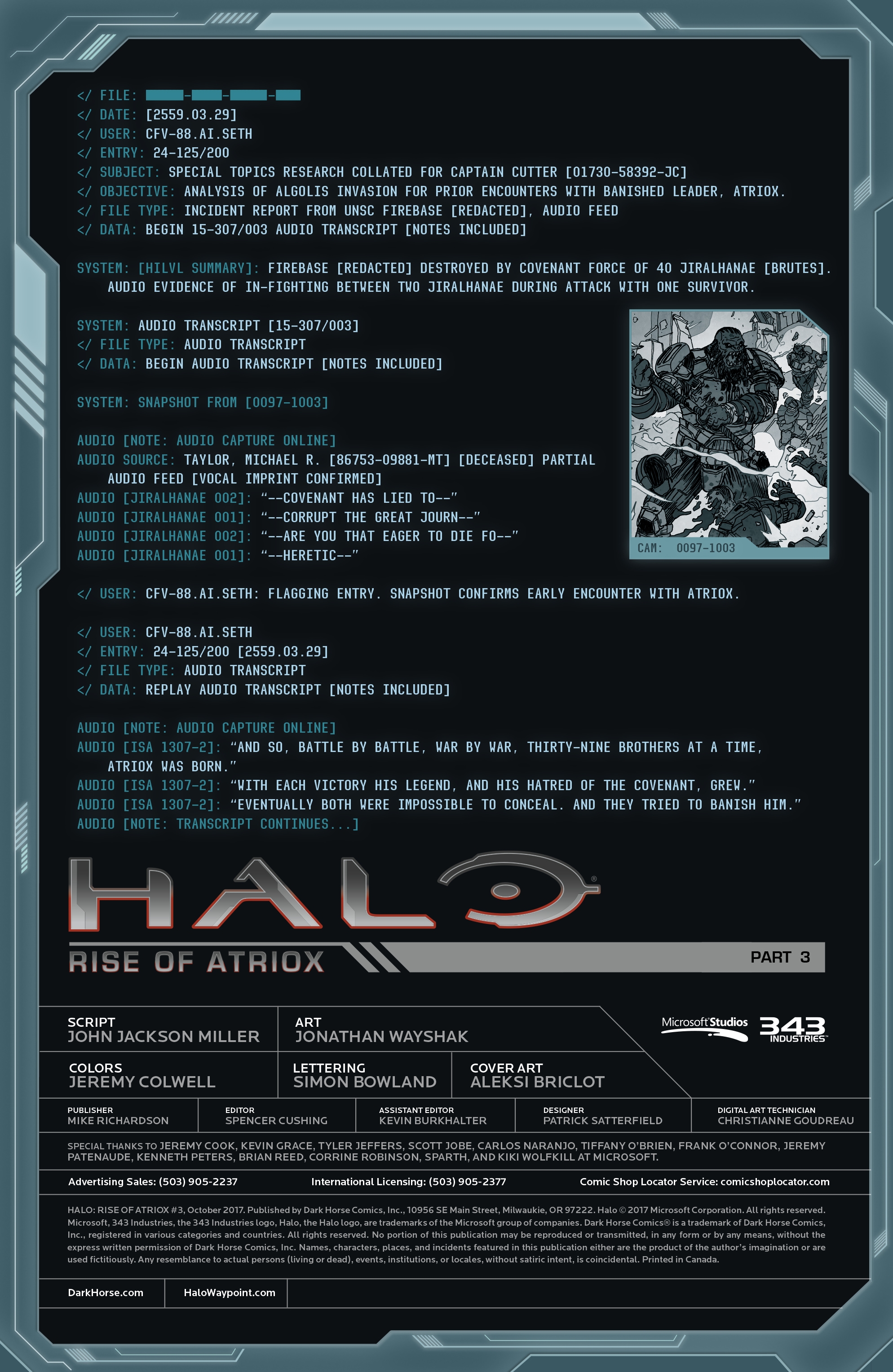 Halo: Rise of Atriox (2017): Chapter 3 - Page 2