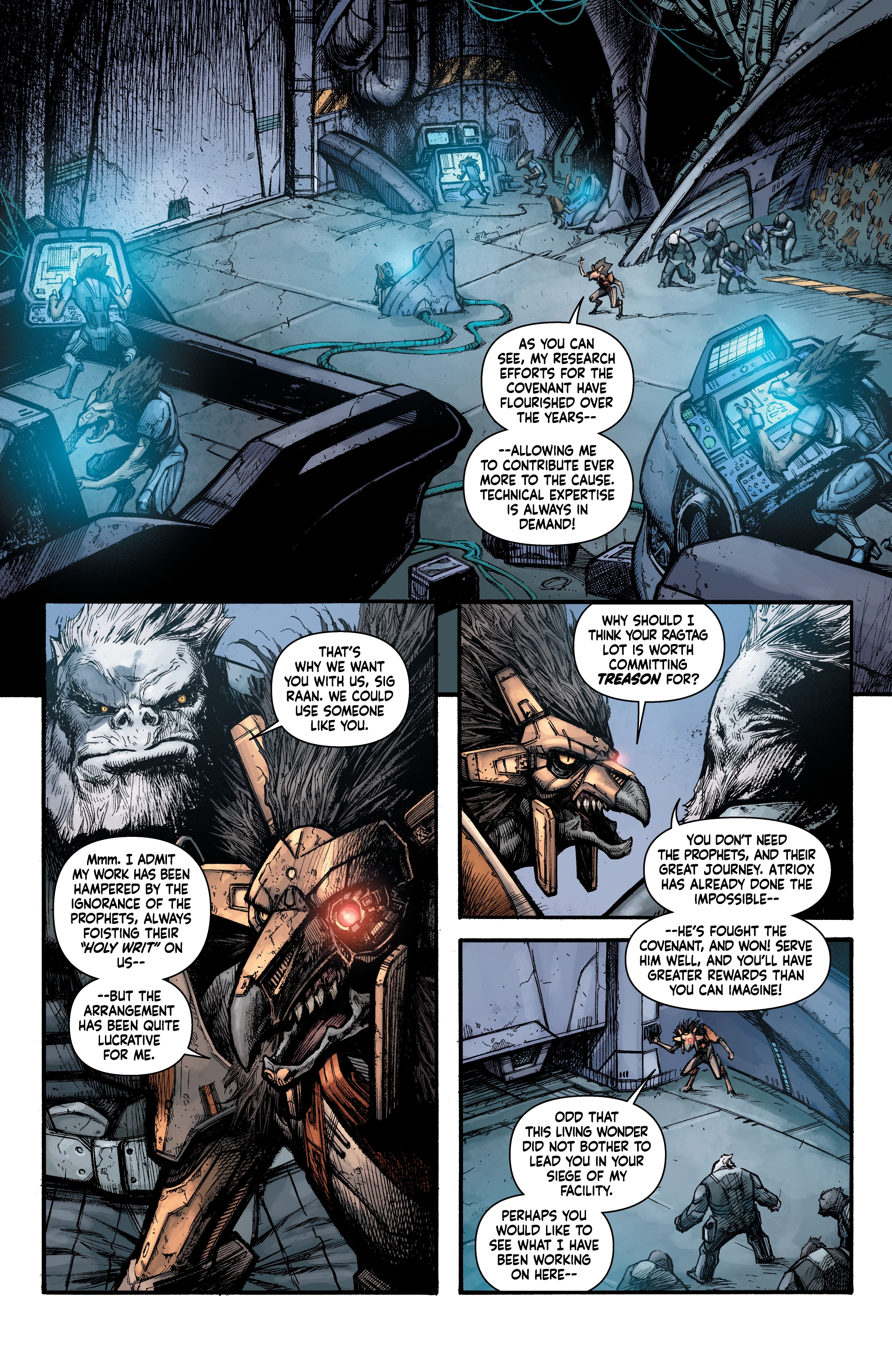 Halo: Rise of Atriox (2017) issue 3 - Page 11