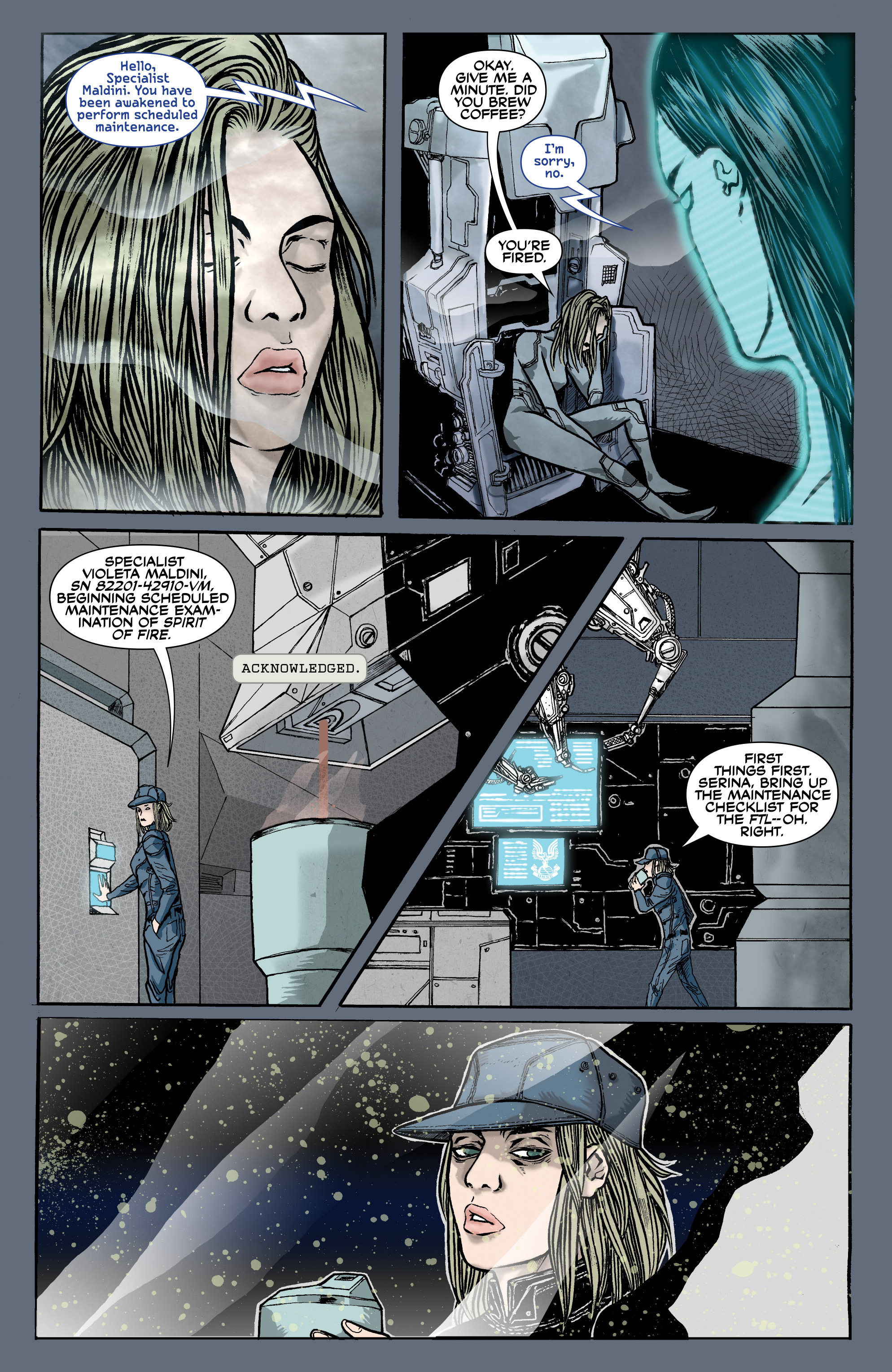 Halo: Tales from Slipspace (2017) issue 1 - Page 8