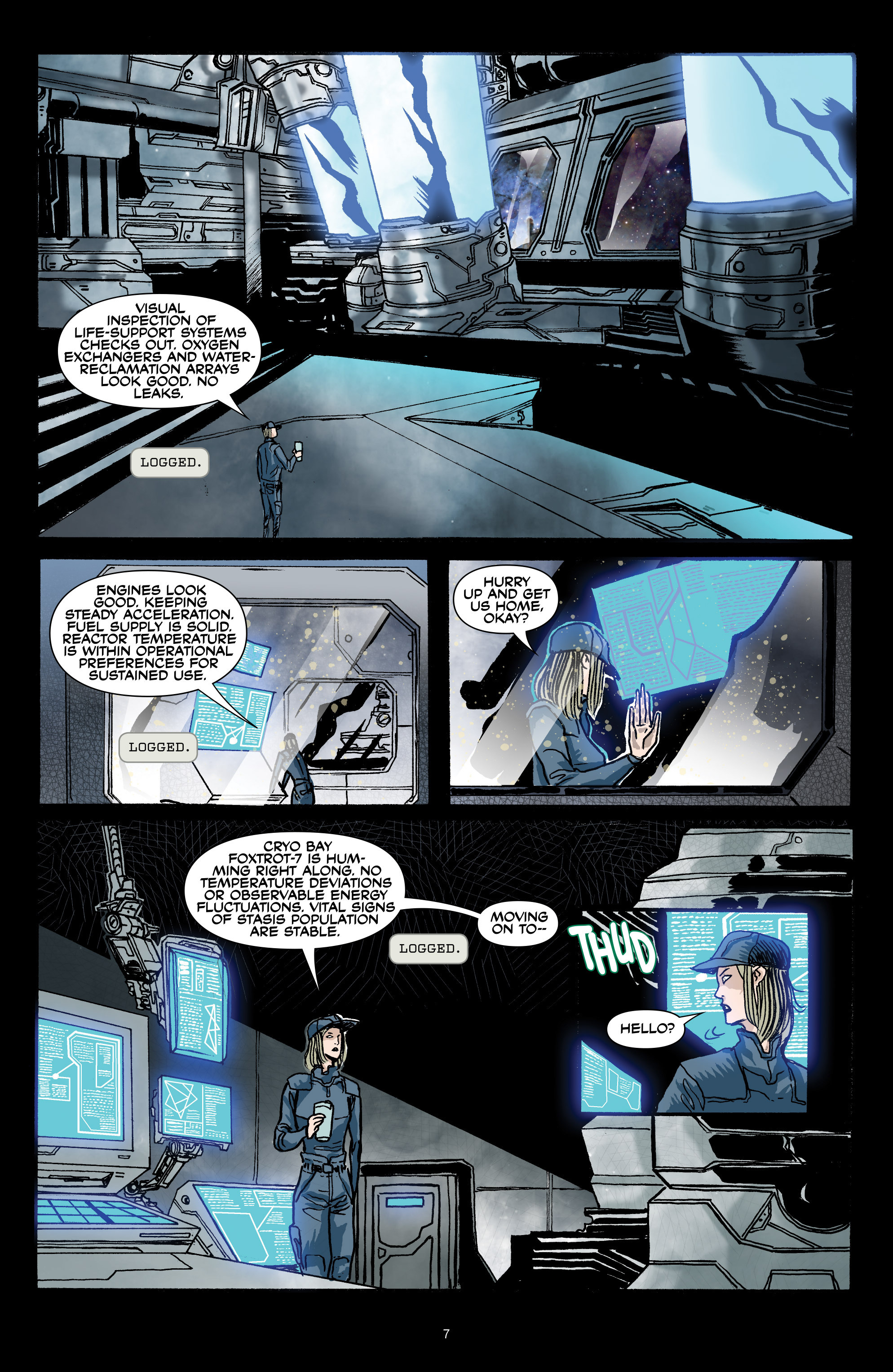 Halo: Tales from Slipspace (2017) issue 1 - Page 9