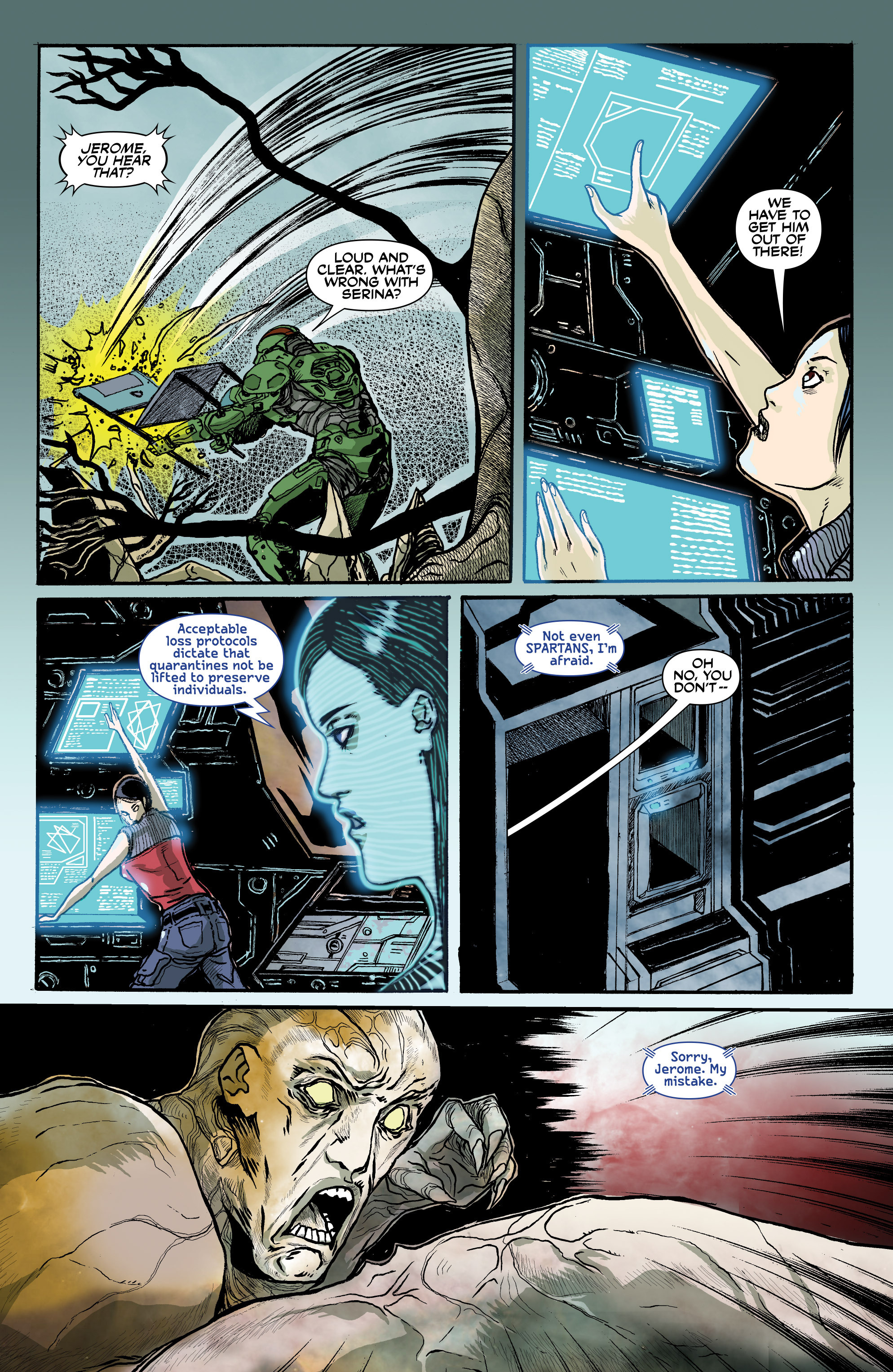 Halo: Tales from Slipspace (2017) issue 1 - Page 15