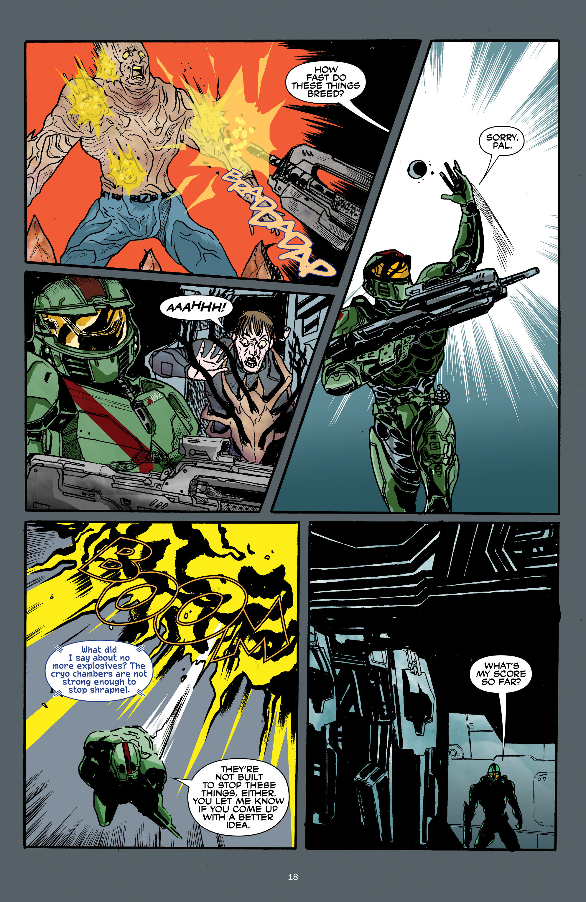 Halo: Tales from Slipspace (2017) issue 1 - Page 20