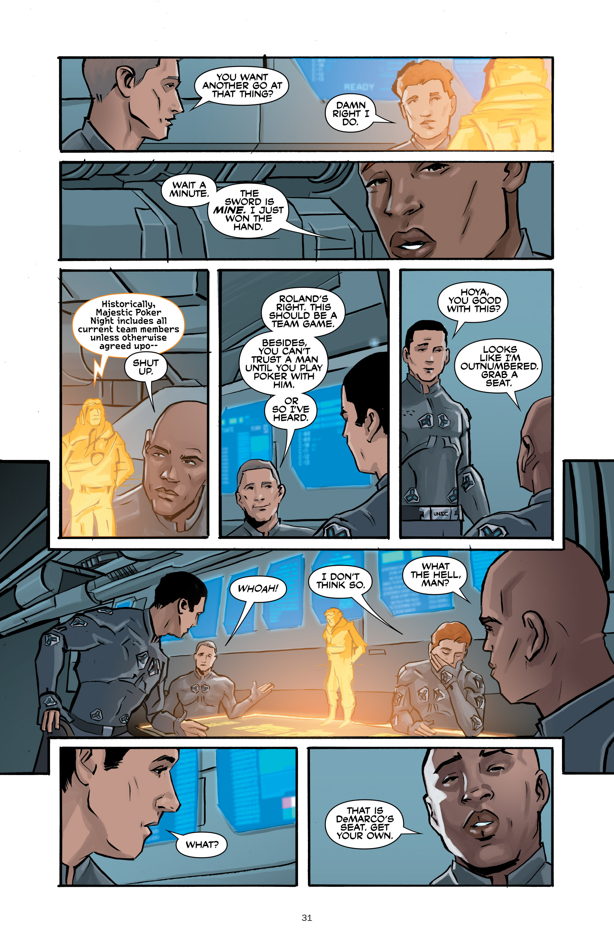 Halo: Tales from Slipspace (2017) issue 1 - Page 33