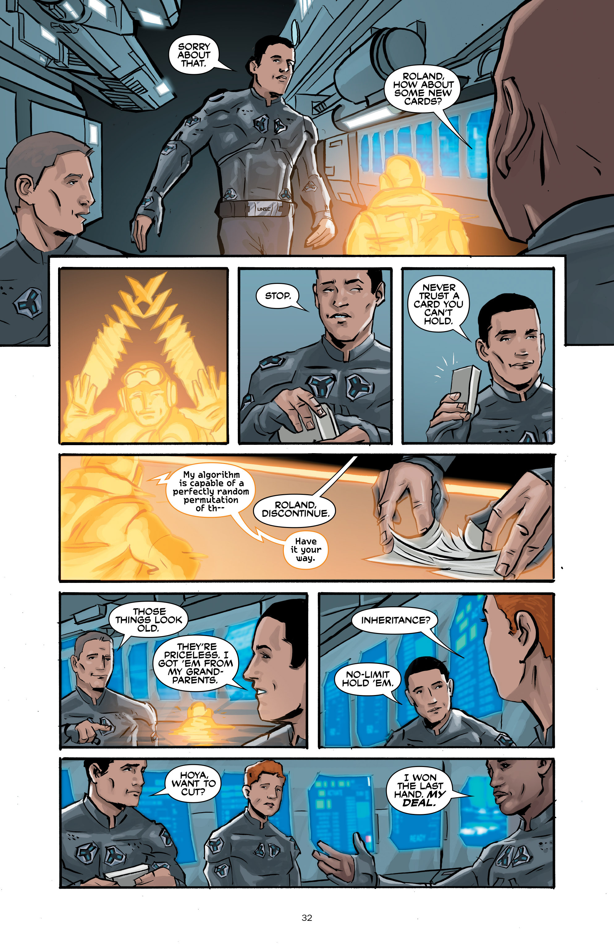 Halo: Tales from Slipspace (2017) issue 1 - Page 34