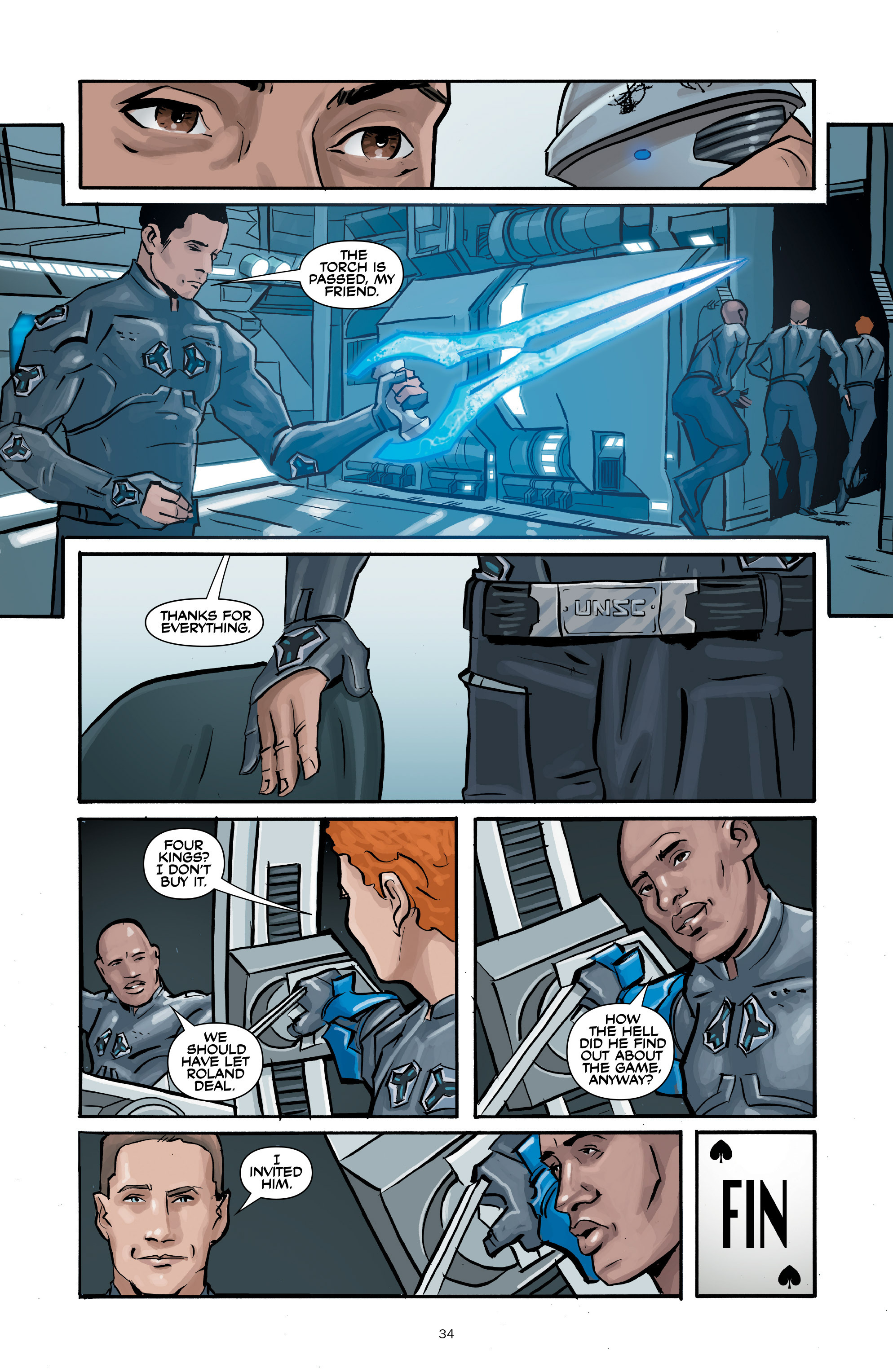 Halo: Tales from Slipspace (2017) issue 1 - Page 36