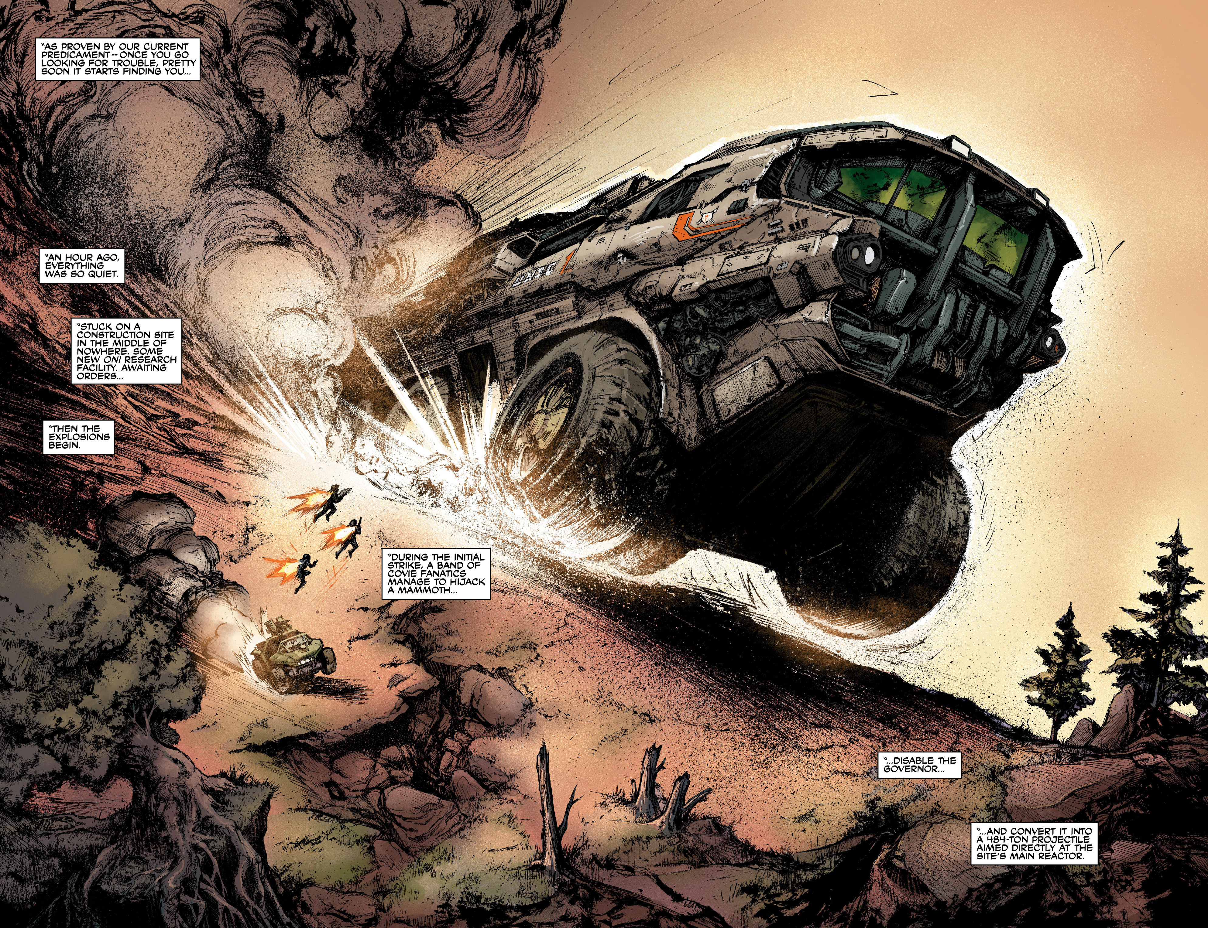 Halo: Tales from Slipspace (2017) issue 1 - Page 40