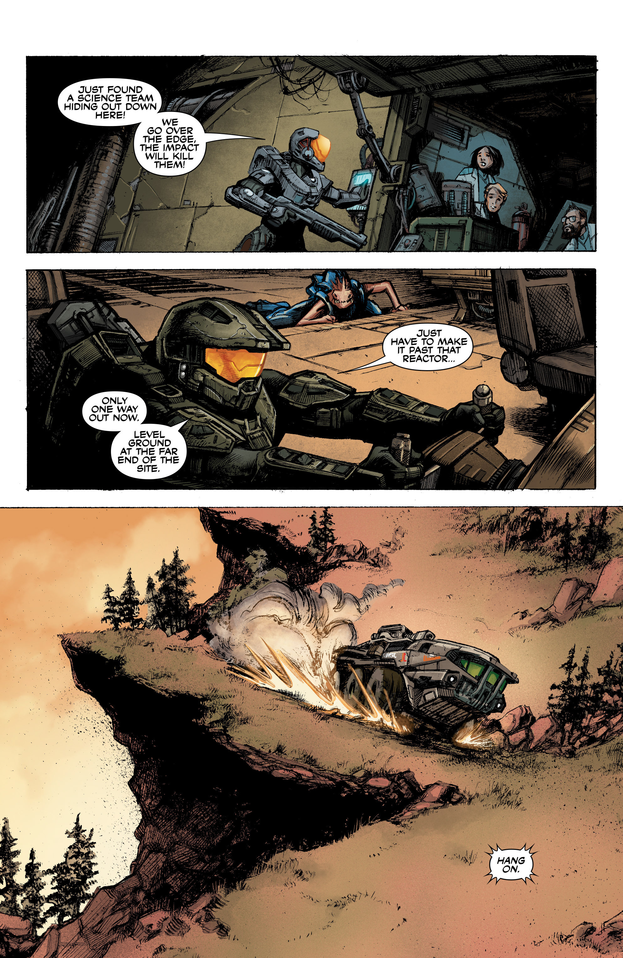 Halo: Tales from Slipspace (2017) issue 1 - Page 43