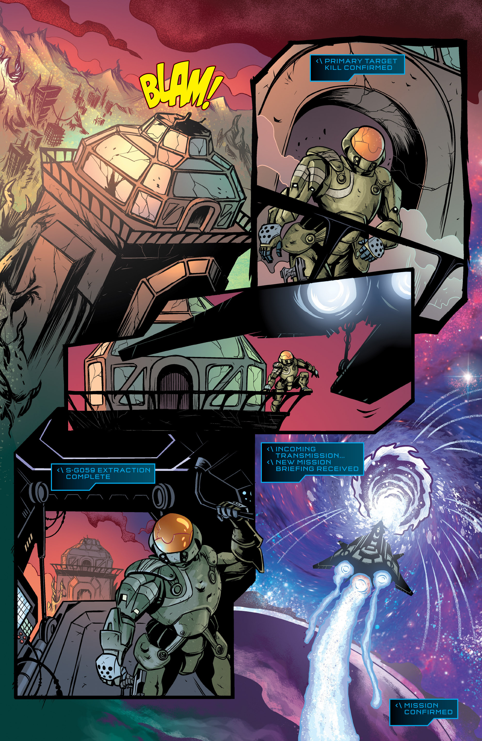 Halo: Tales from Slipspace (2017) issue 1 - Page 98