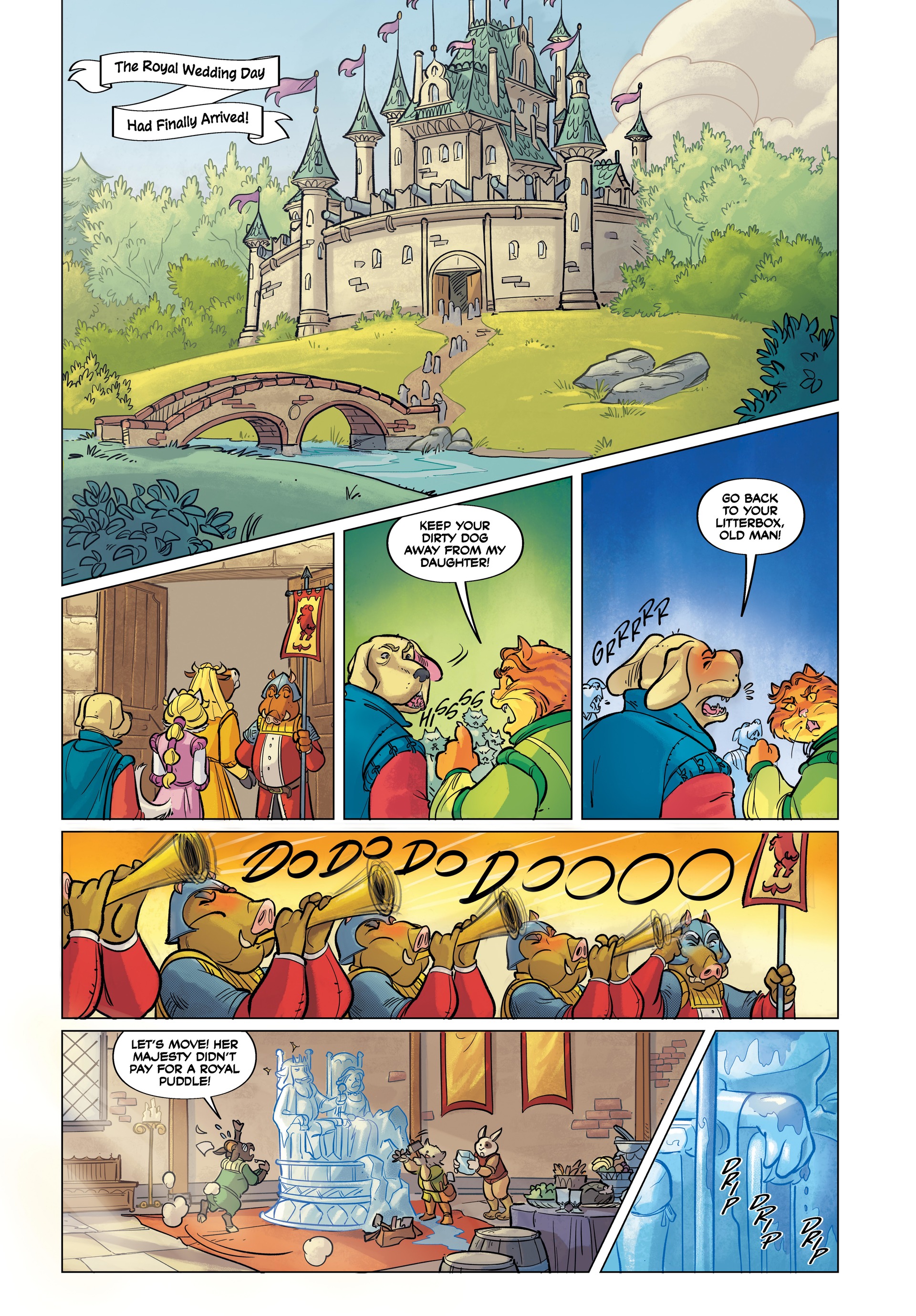 Ham-let: A Shakespearean Mash-Up (2022) issue HC - Page 7