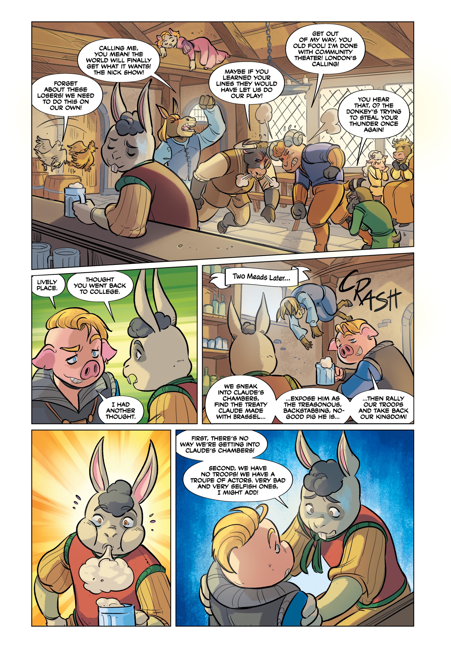 Ham-let: A Shakespearean Mash-Up (2022) issue HC - Page 19