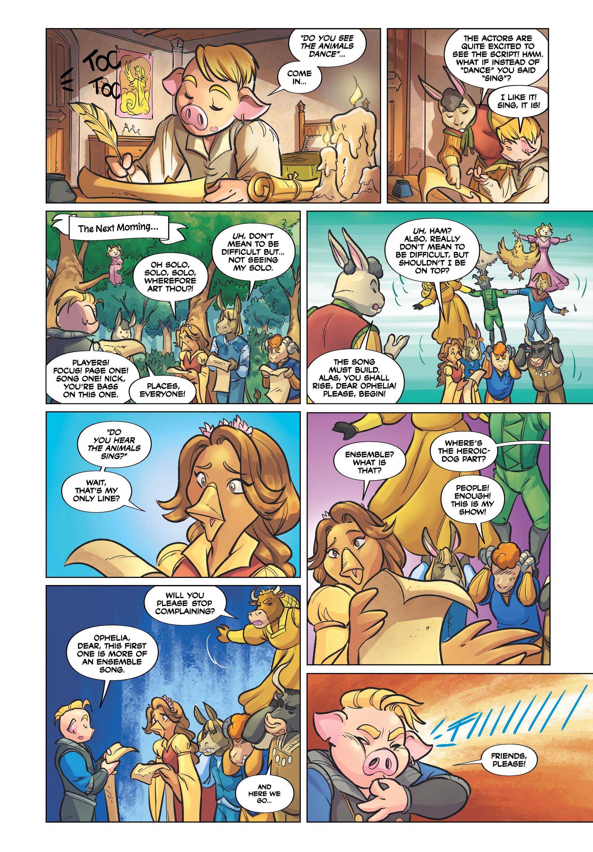 Ham-let: A Shakespearean Mash-Up (2022) issue HC - Page 24